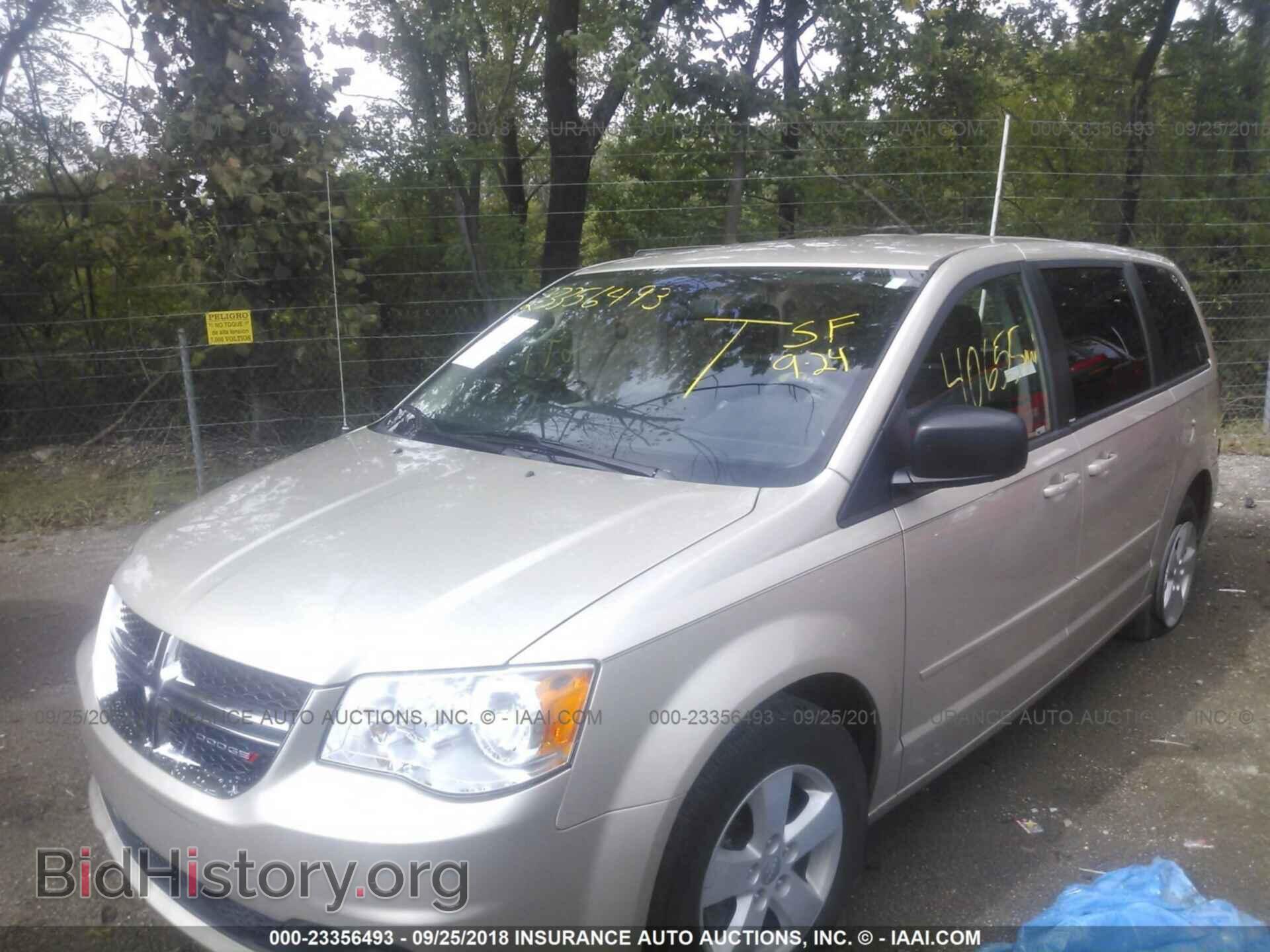 2013 DODGE GRAND CARAVAN - VIN: 2C4RDGBG8DR568927 - Фото 2