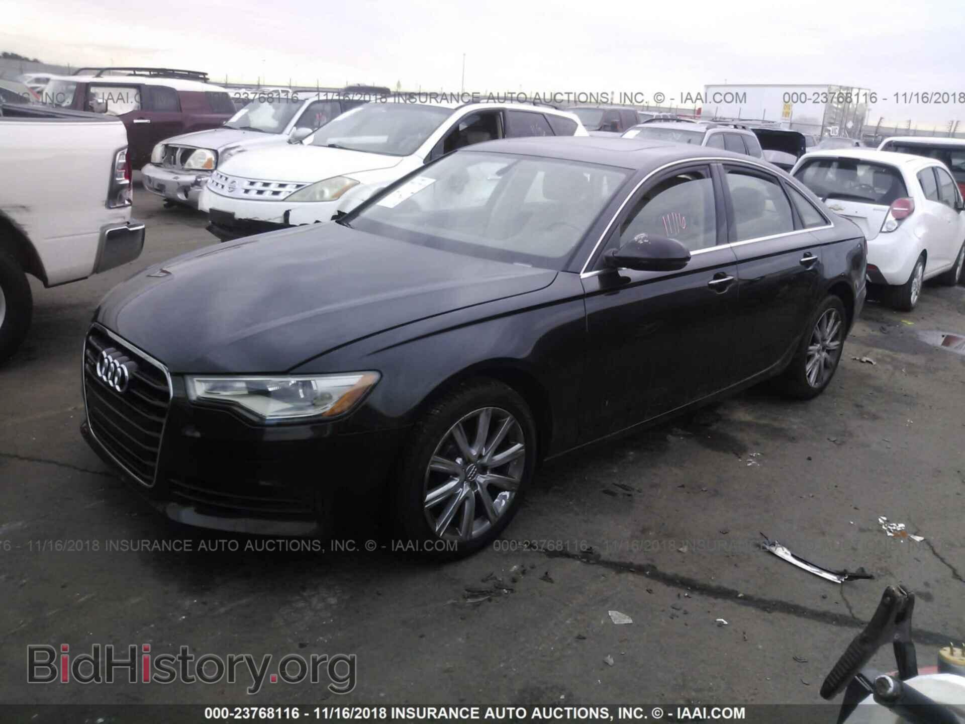 2013 Audi A6 - VIN: WAUGFAFC2DN082775 - Фото 2