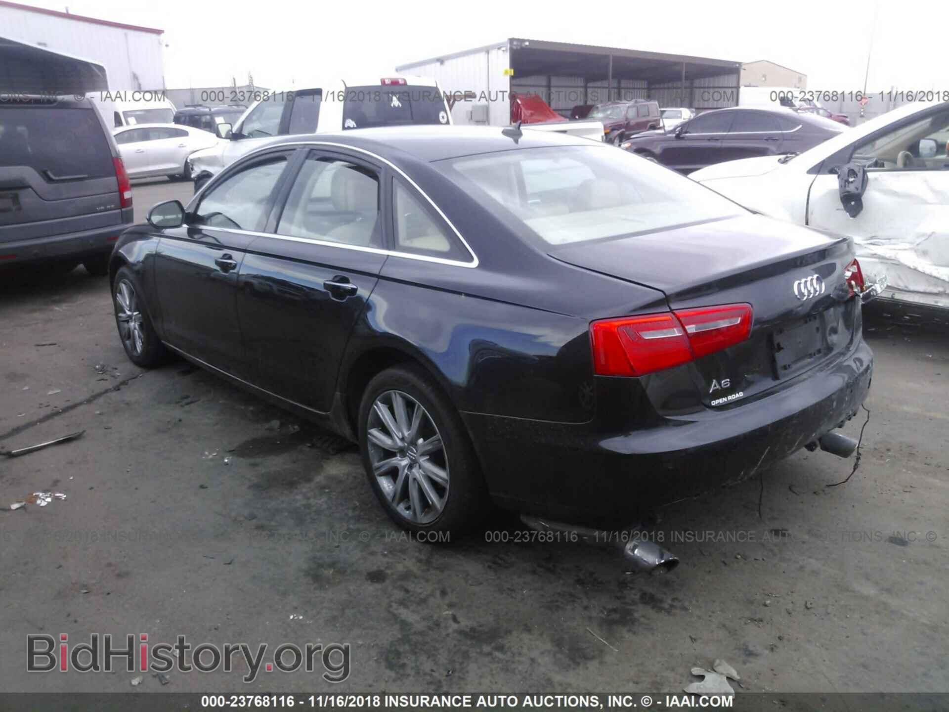 2013 Audi A6 - VIN: WAUGFAFC2DN082775 - Фото 3