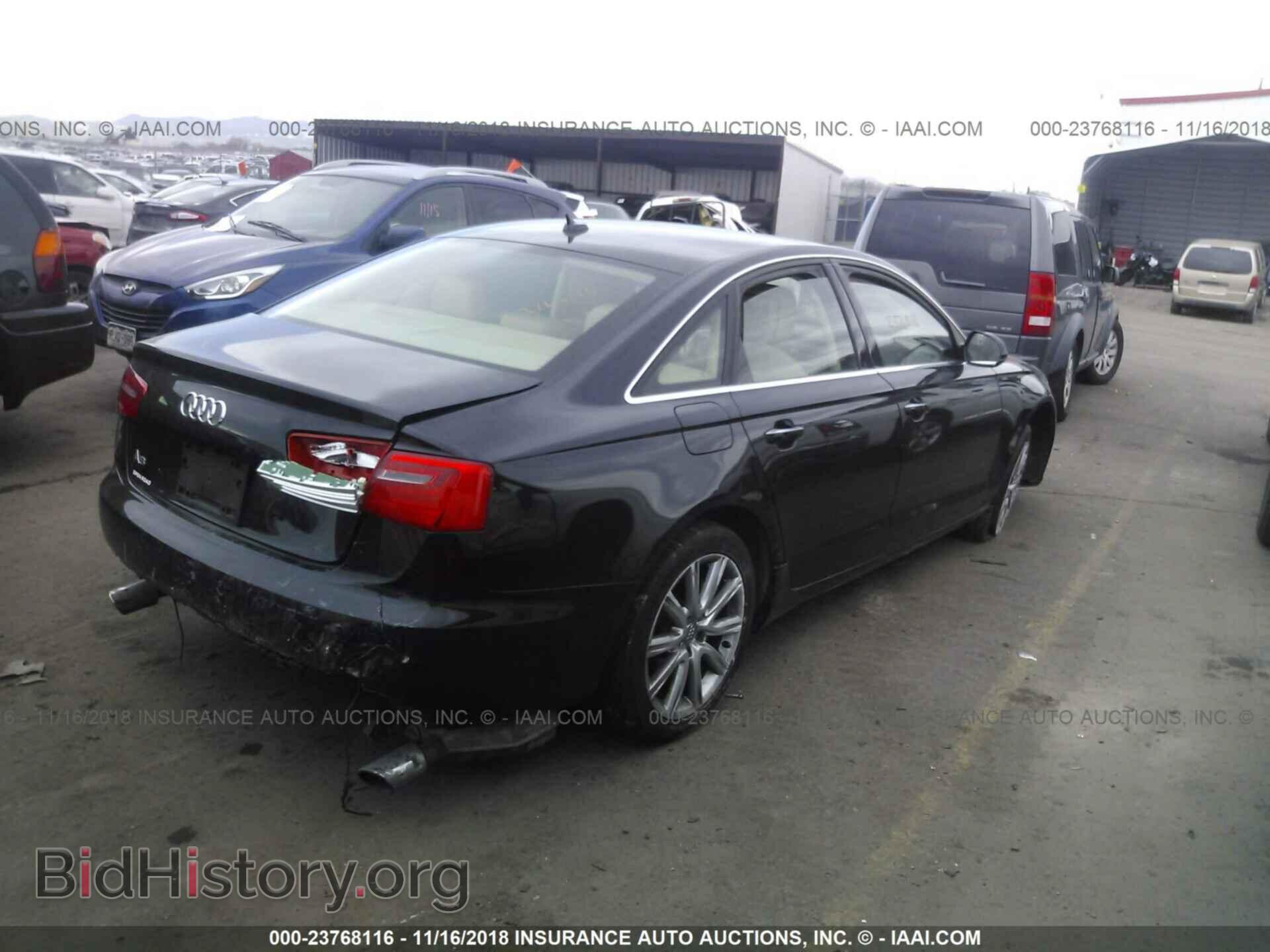 2013 Audi A6 - VIN: WAUGFAFC2DN082775 - Фото 4