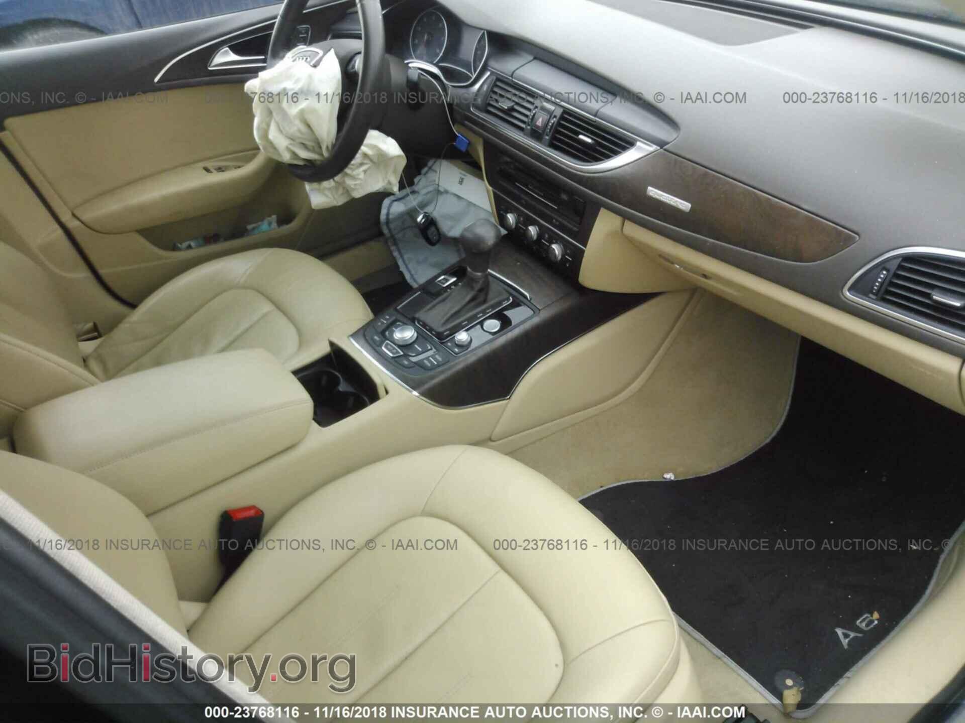 2013 Audi A6 - VIN: WAUGFAFC2DN082775 - Фото 5