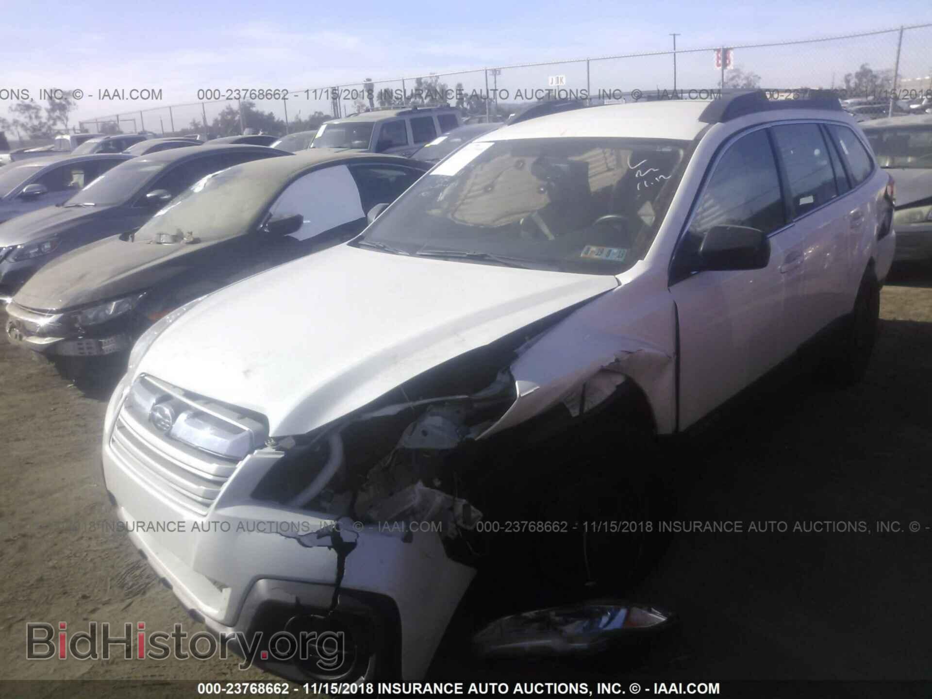 2014 SUBARU OUTBACK - VIN: 4S4BRBAC3E3244410 - Фото 2