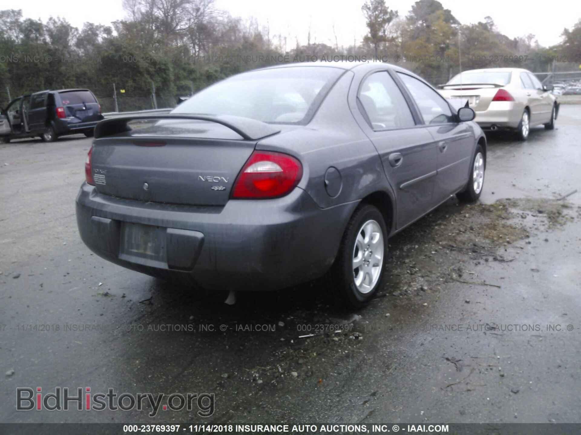 2004 DODGE NEON - VIN: 1B3ES56C94D542146 - Фото 4