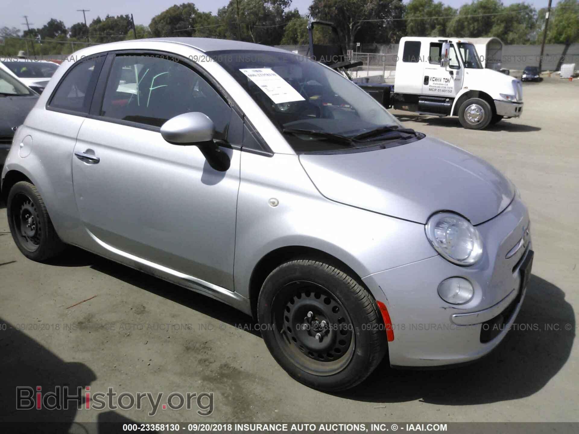 Photo 3C3CFFAR3CT309209 - FIAT 500 2012
