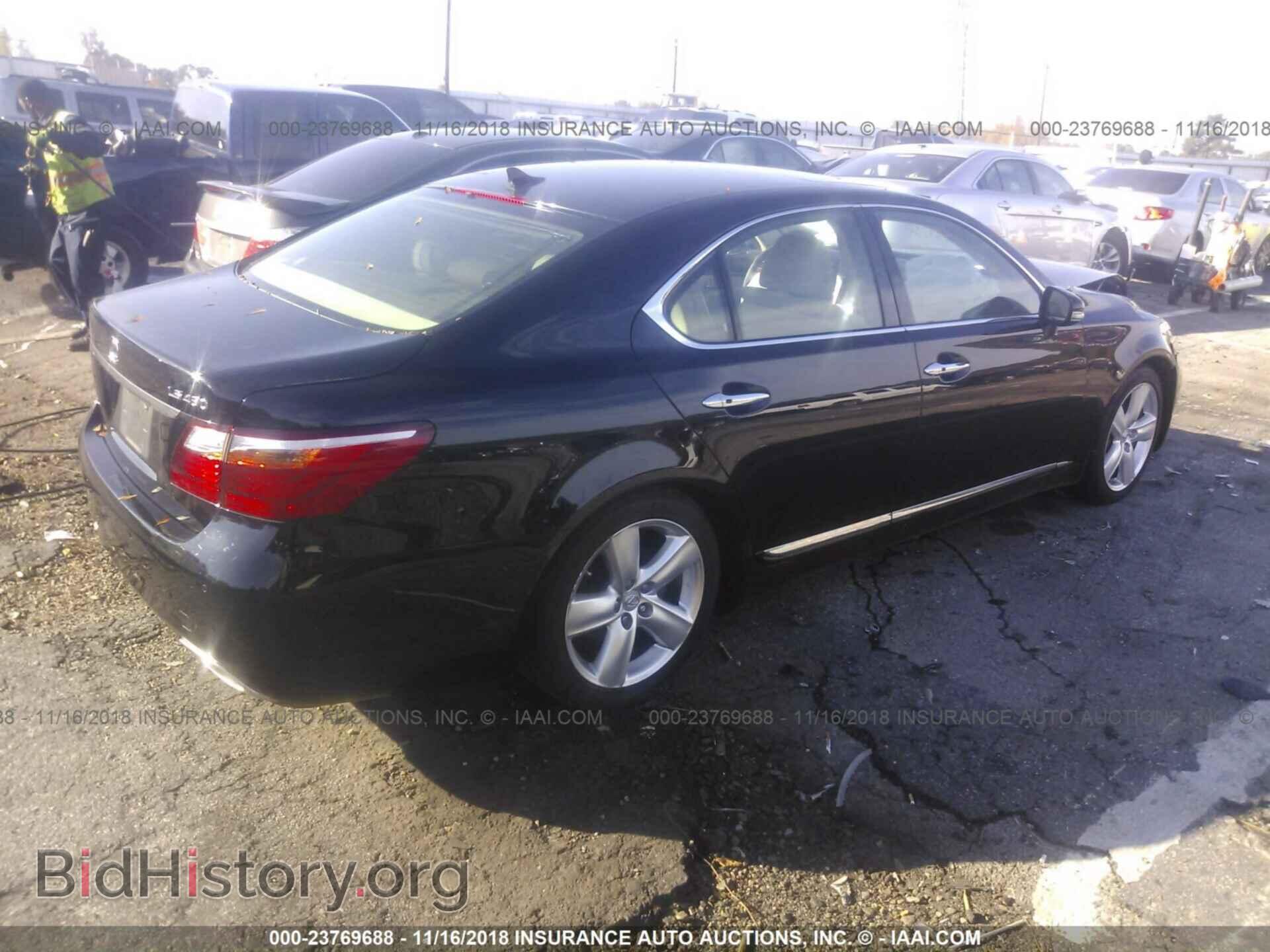 2011 LEXUS LS - VIN: JTHBL5EF8B5104329 - Фото 4