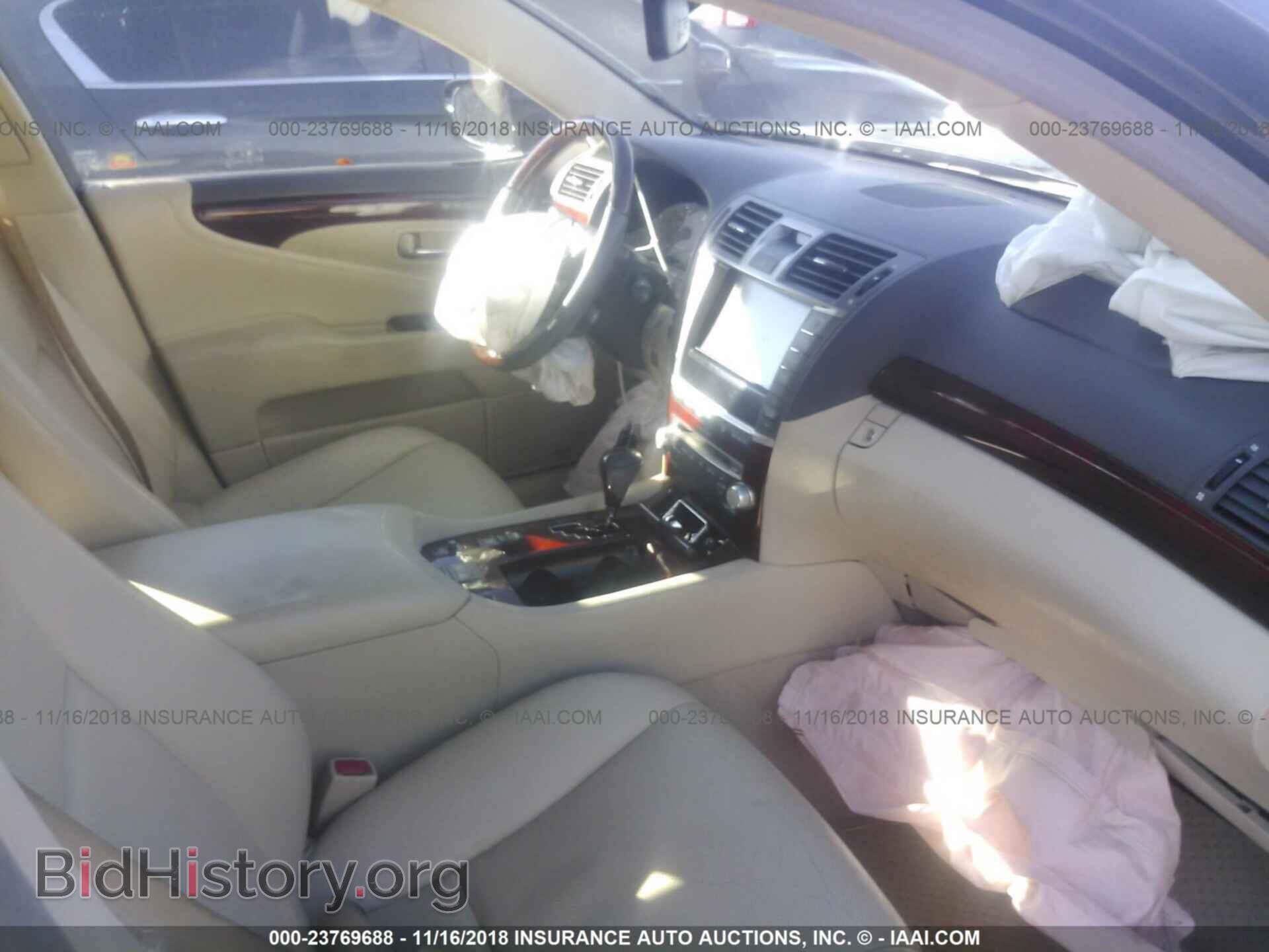 2011 LEXUS LS - VIN: JTHBL5EF8B5104329 - Фото 5