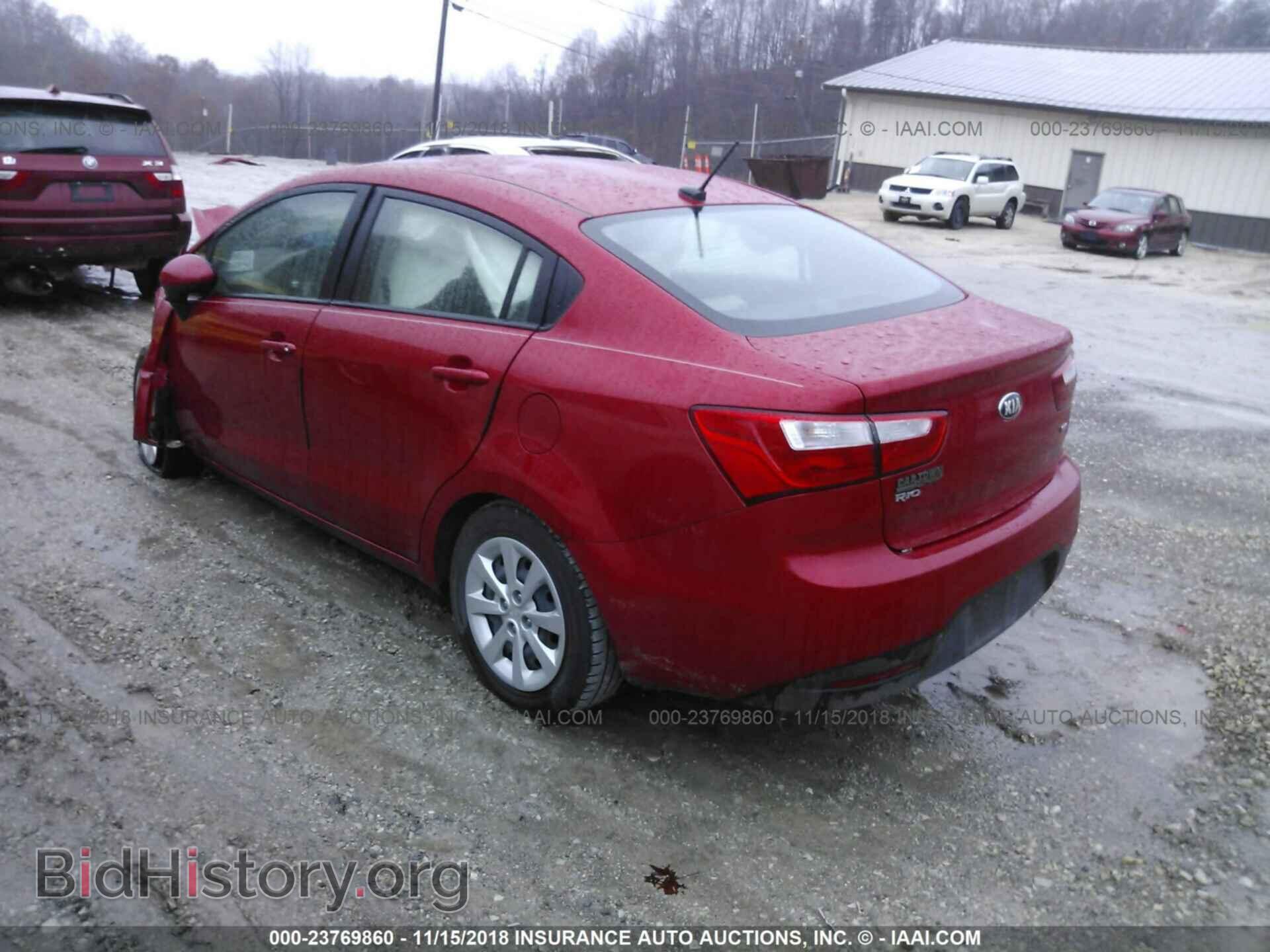 2014 KIA RIO - VIN: KNADM4A39E6419097 - Фото 3
