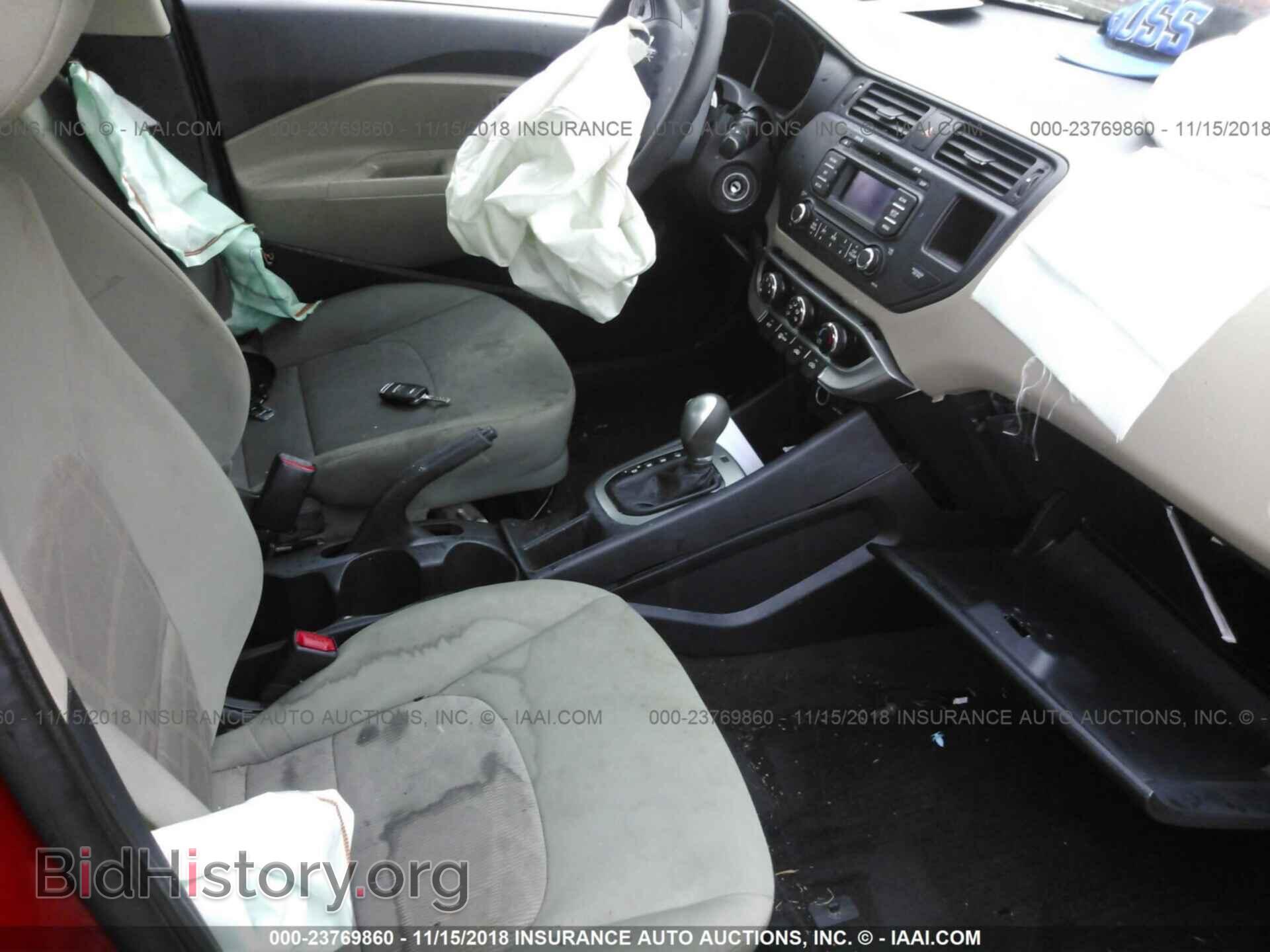 2014 KIA RIO - VIN: KNADM4A39E6419097 - Фото 5