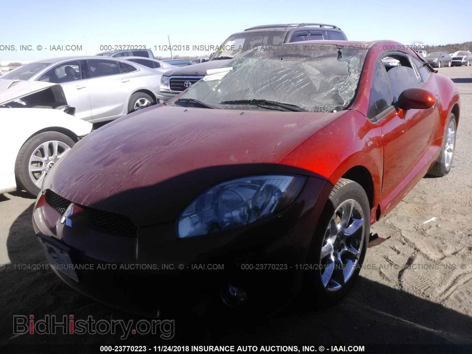 2006 MITSUBISHI ECLIPSE - VIN: 4A3AK34T56E002856 - Фото 2