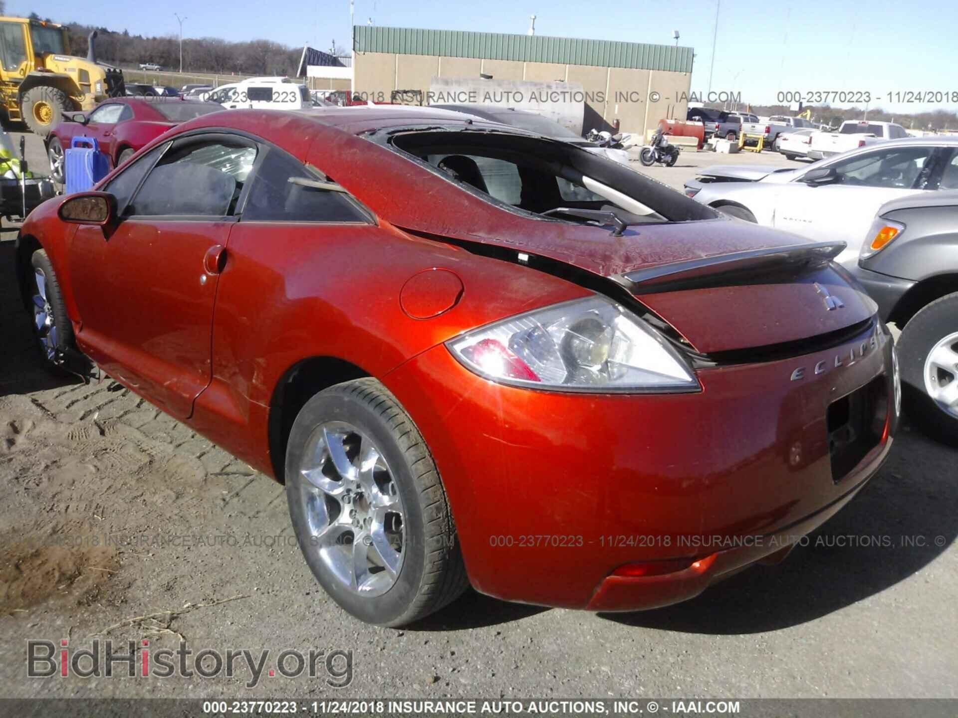 2006 MITSUBISHI ECLIPSE - VIN: 4A3AK34T56E002856 - Фото 3