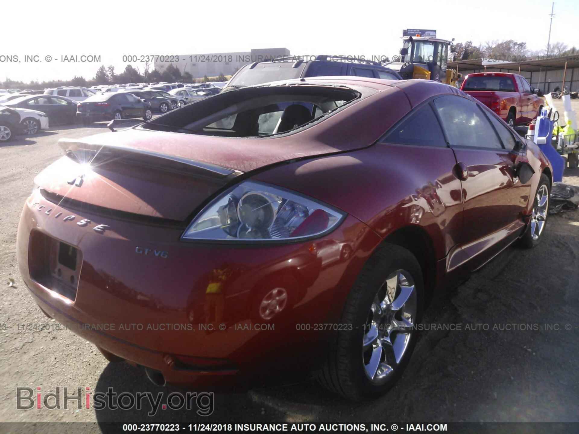 2006 MITSUBISHI ECLIPSE - VIN: 4A3AK34T56E002856 - Фото 4