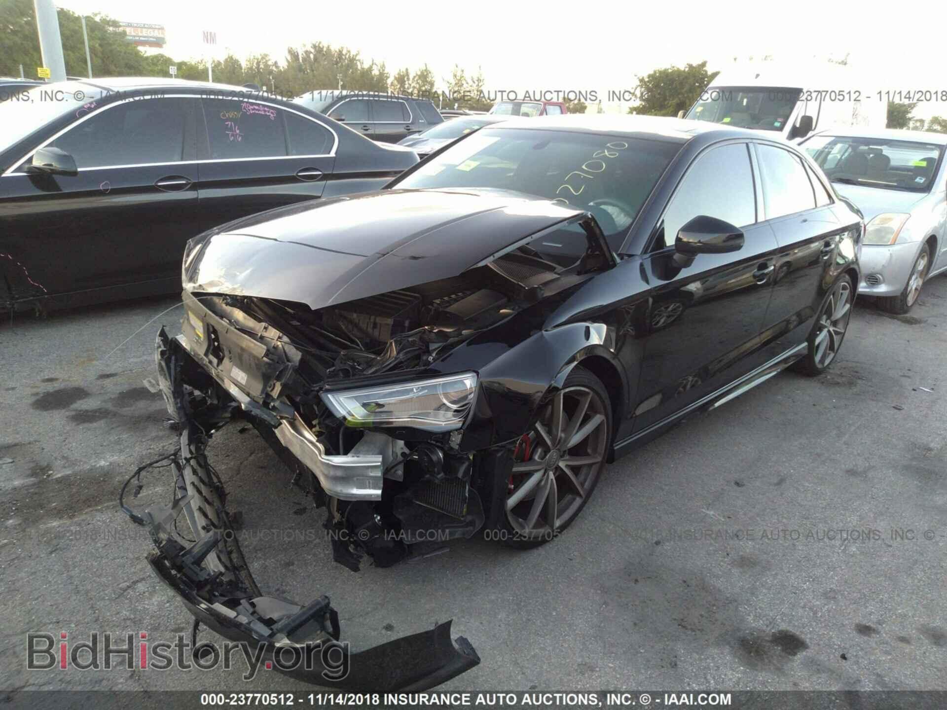 2016 AUDI S3 - VIN: WAUB1GFF9G1027080 - Фото 2