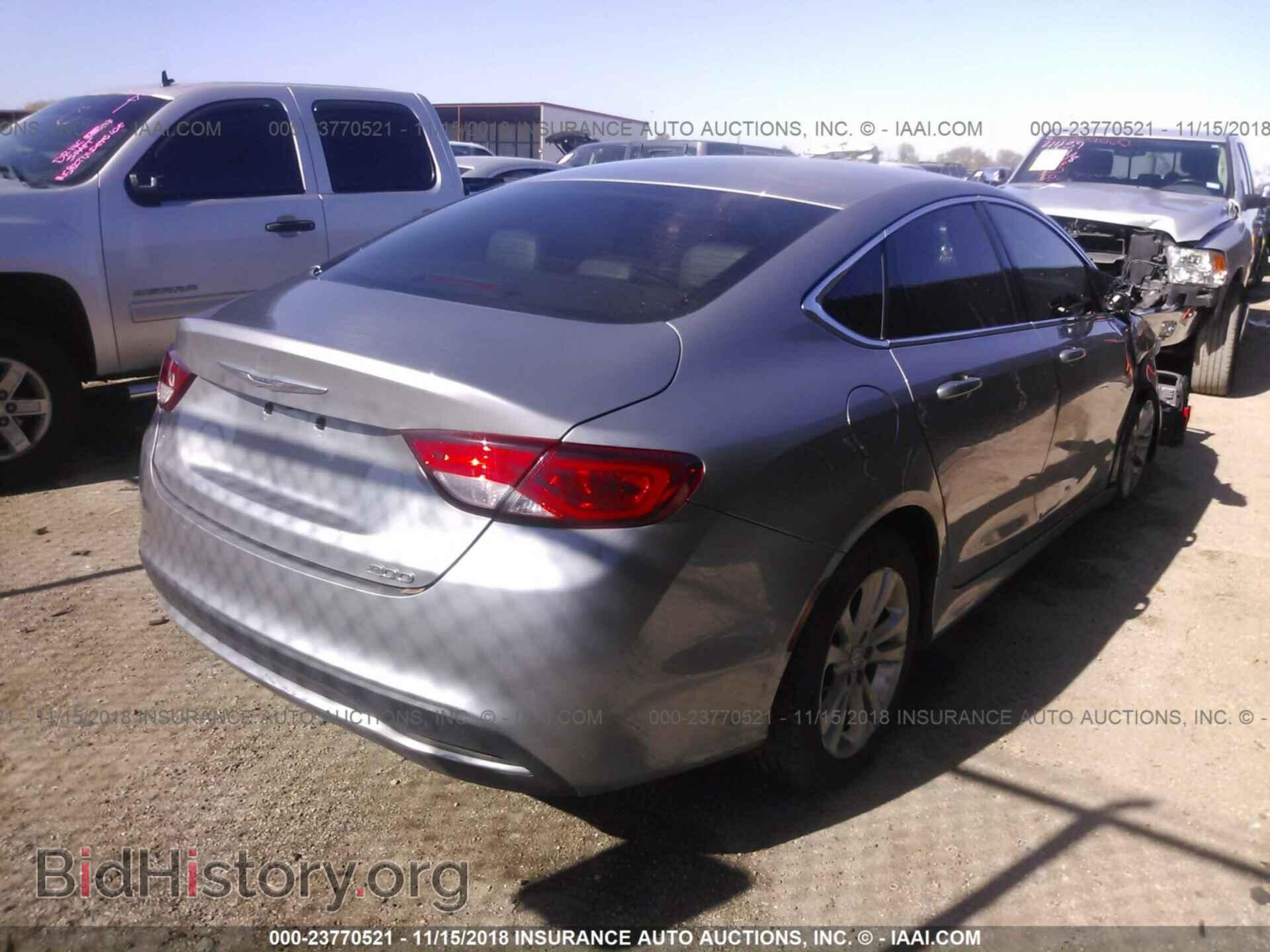 2016 CHRYSLER 200 - VIN: 1C3CCCAB5GN167459 - Фото 4