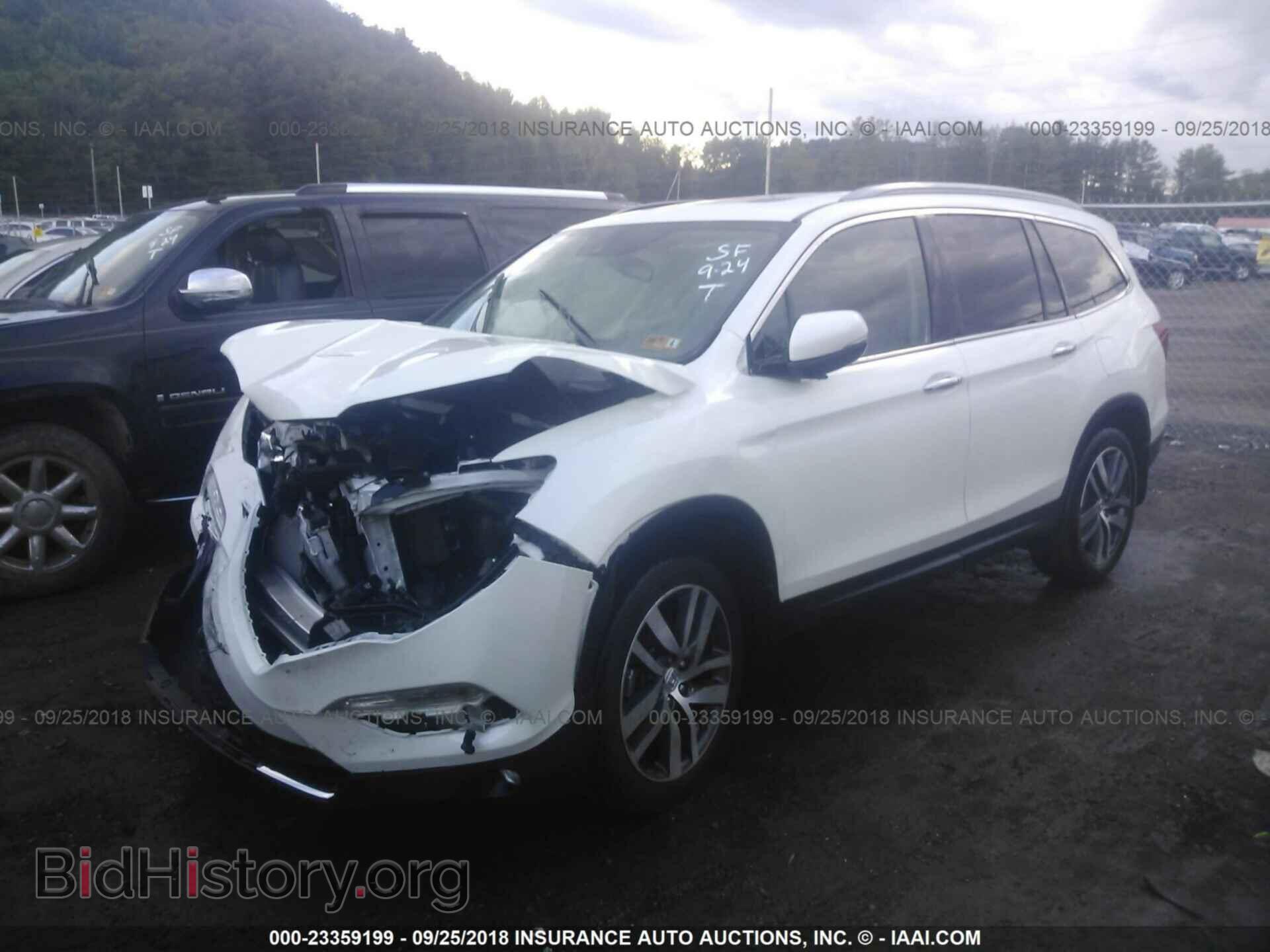2017 HONDA PILOT - VIN: 5FNYF6H94HB014567 - Фото 2