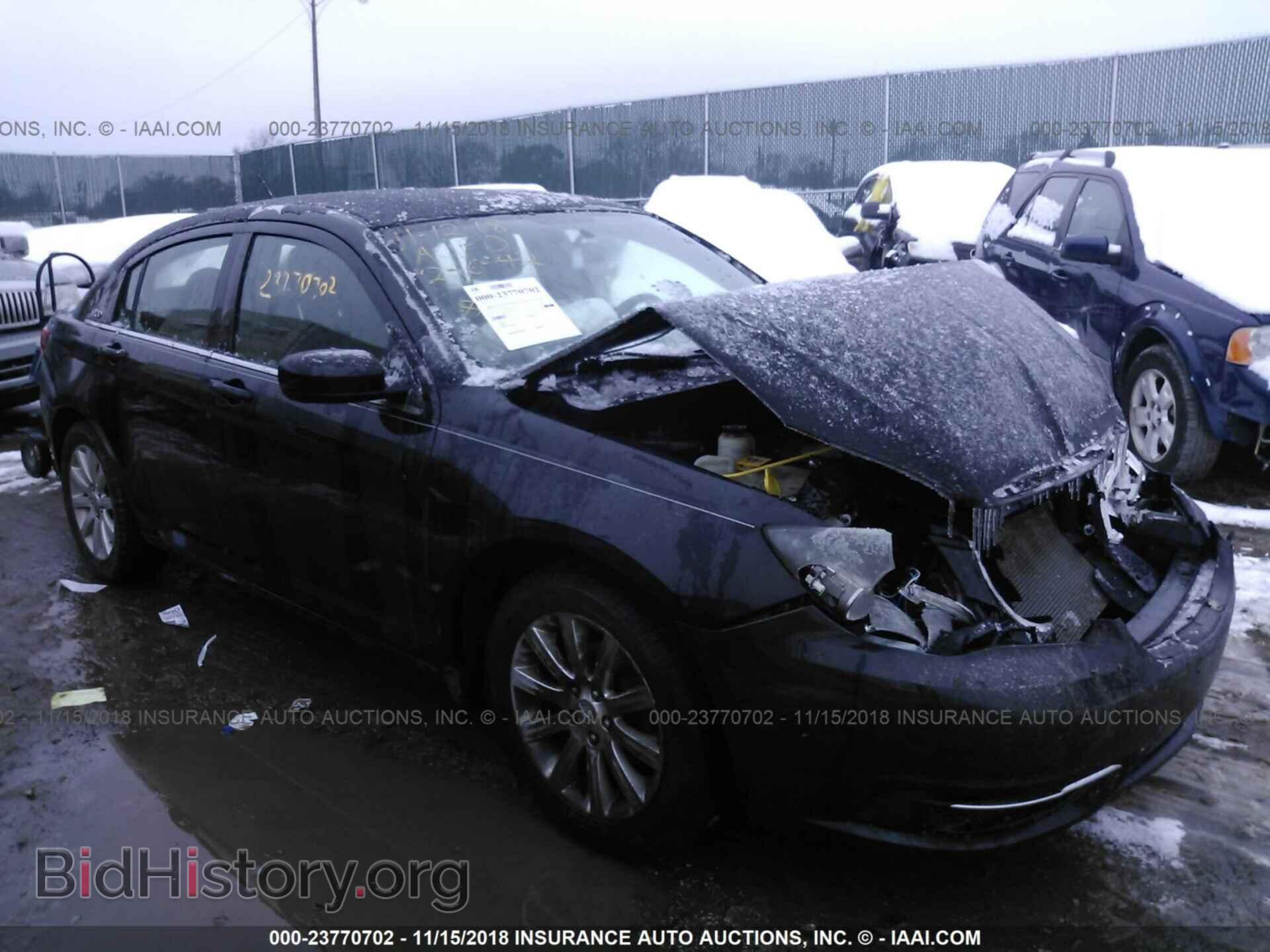 Фотография 1C3CCBBB2CN256442 - CHRYSLER 200 2012