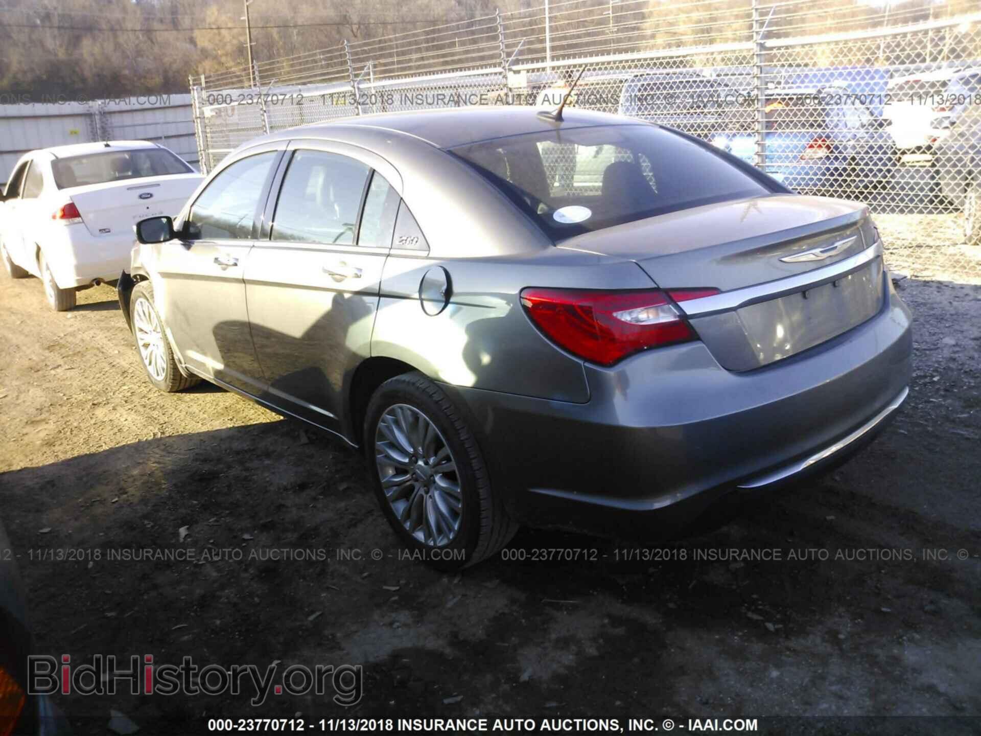 2012 Chrysler 200 - VIN: 1C3CCBCB3CN155165 - Фото 3