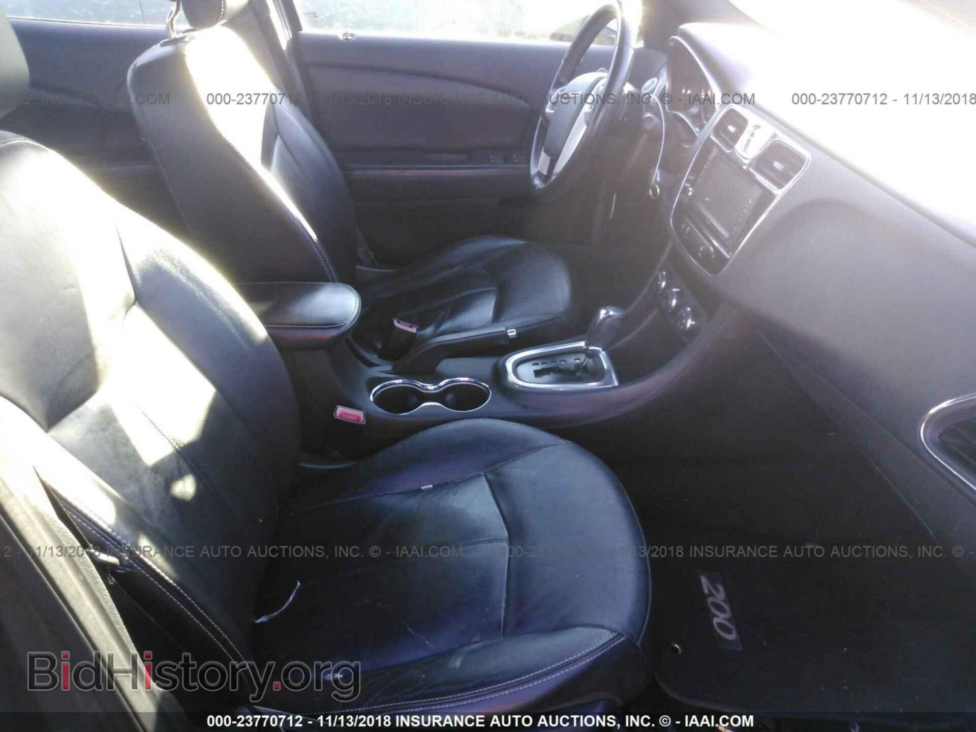 2012 Chrysler 200 - VIN: 1C3CCBCB3CN155165 - Фото 5