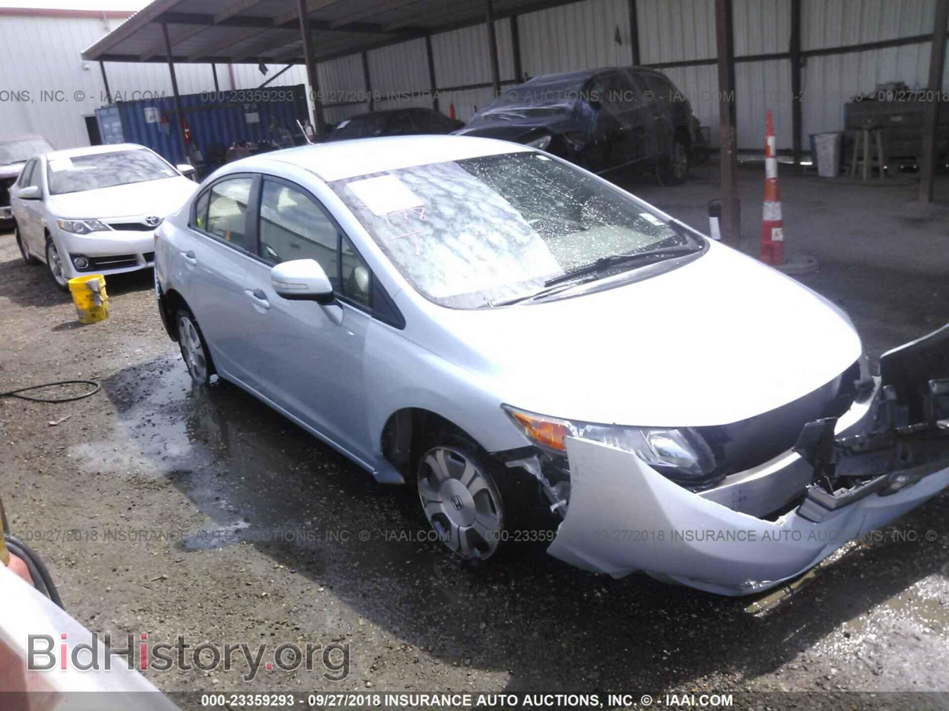 Фотография JHMFB4F24CS011465 - HONDA CIVIC 2012