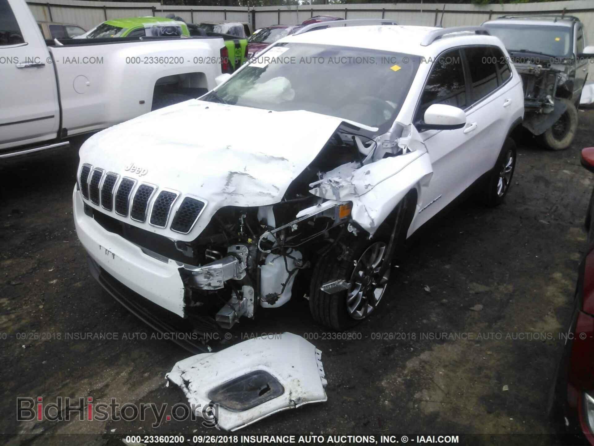 2019 JEEP CHEROKEE - VIN: 1C4PJLLB7KD132596 - Фото 2