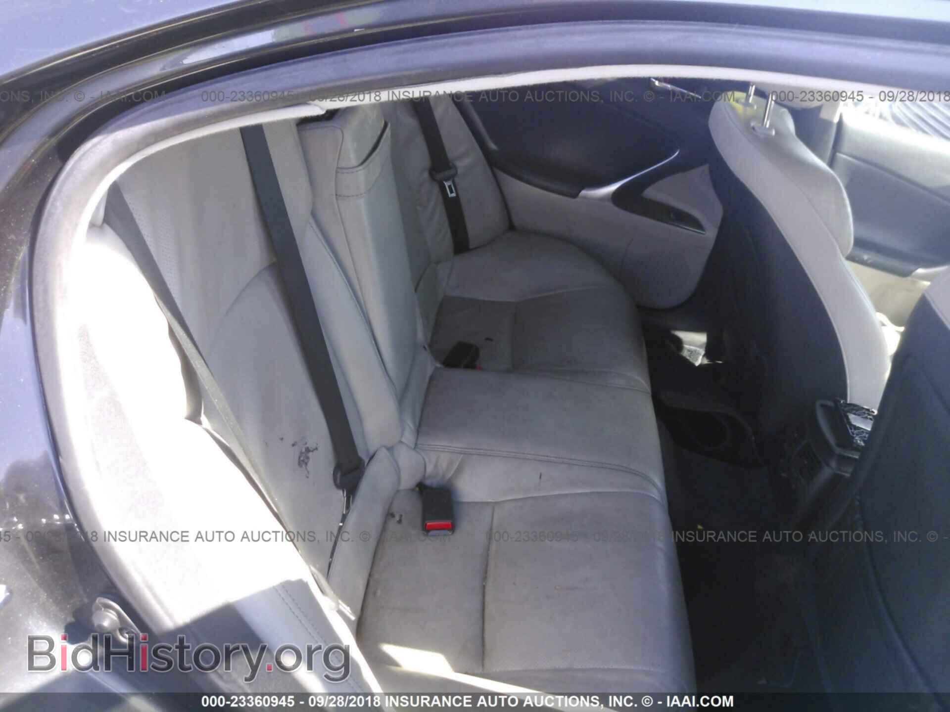 2010 LEXUS IS - VIN: JTHBF5C25A2099100 - Photo 8