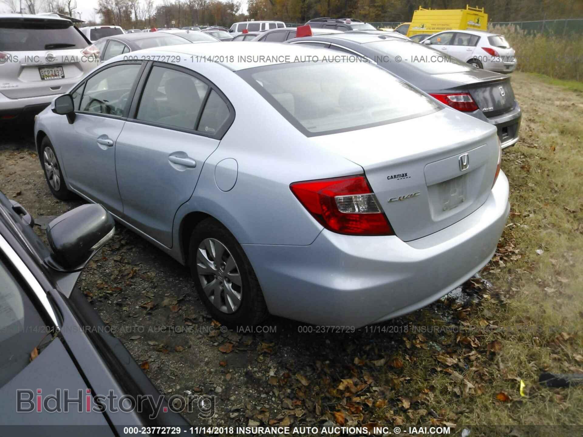 2012 HONDA CIVIC - VIN: 2HGFB2F50CH534250 - Фото 3