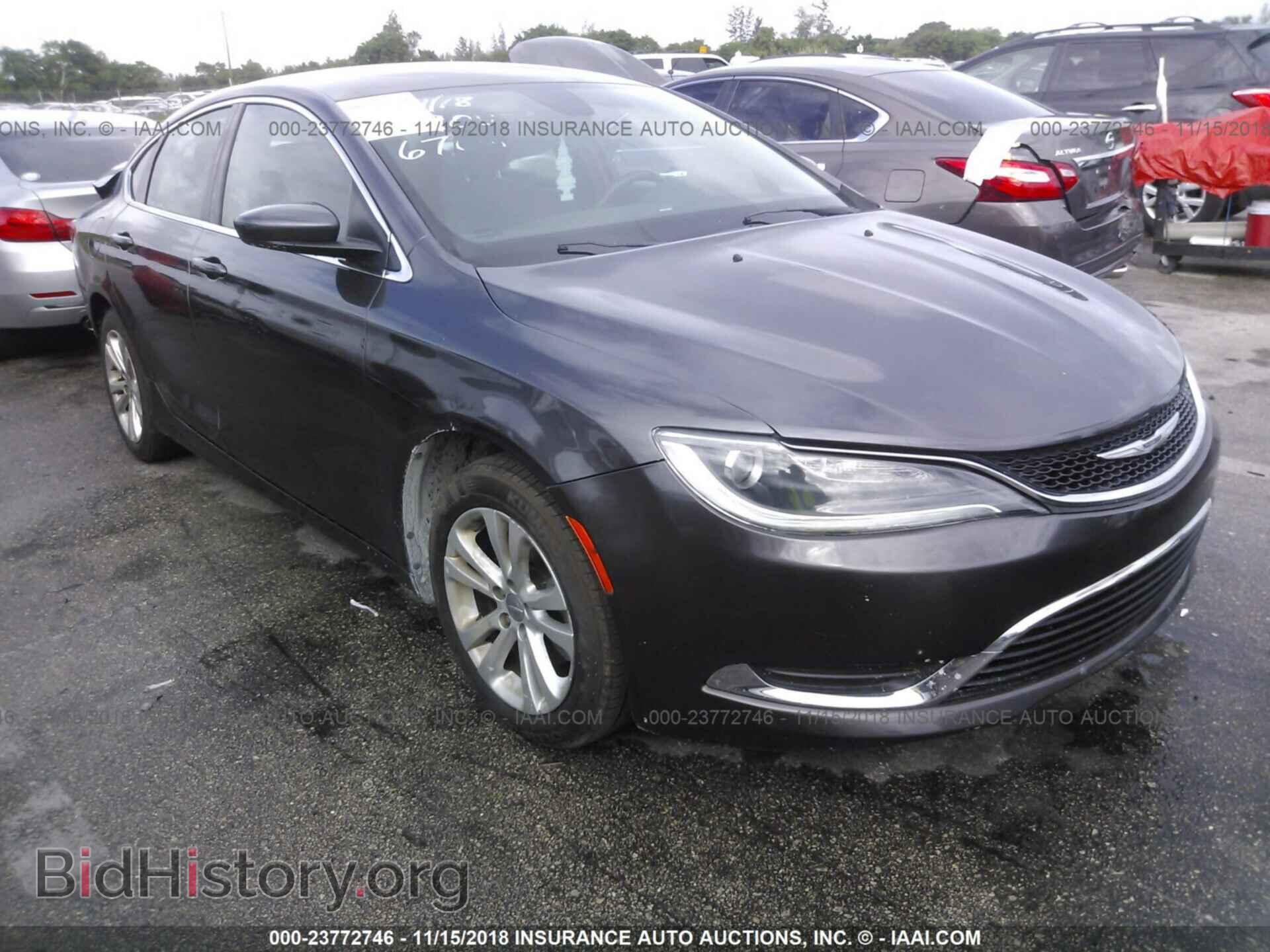 Photo 1C3CCCAB2FN616708 - CHRYSLER 200 2015