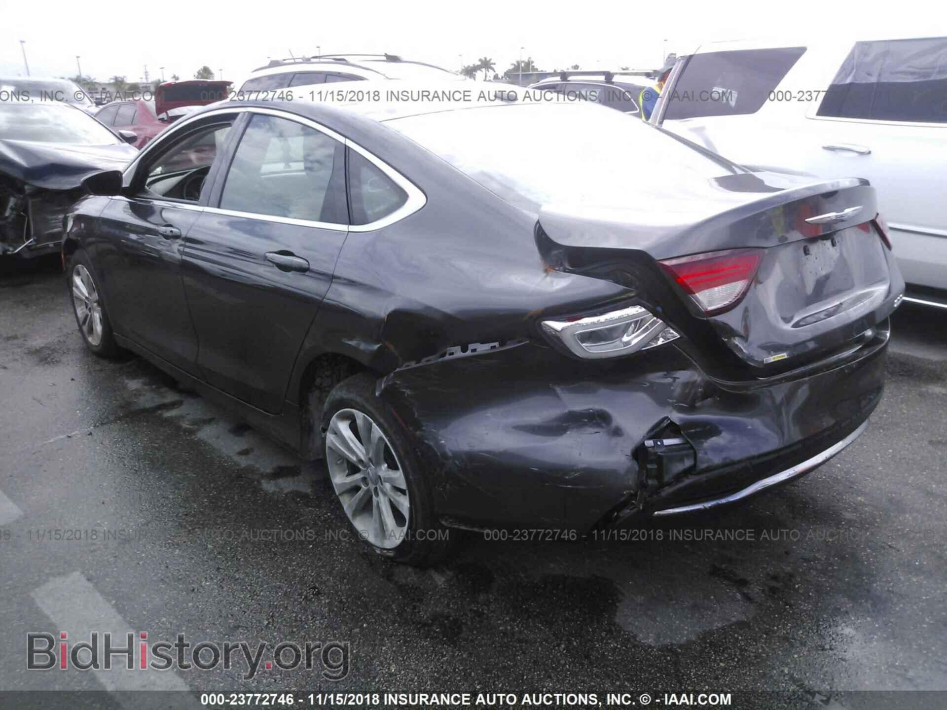 2015 CHRYSLER 200 - VIN: 1C3CCCAB2FN616708 - Фото 3