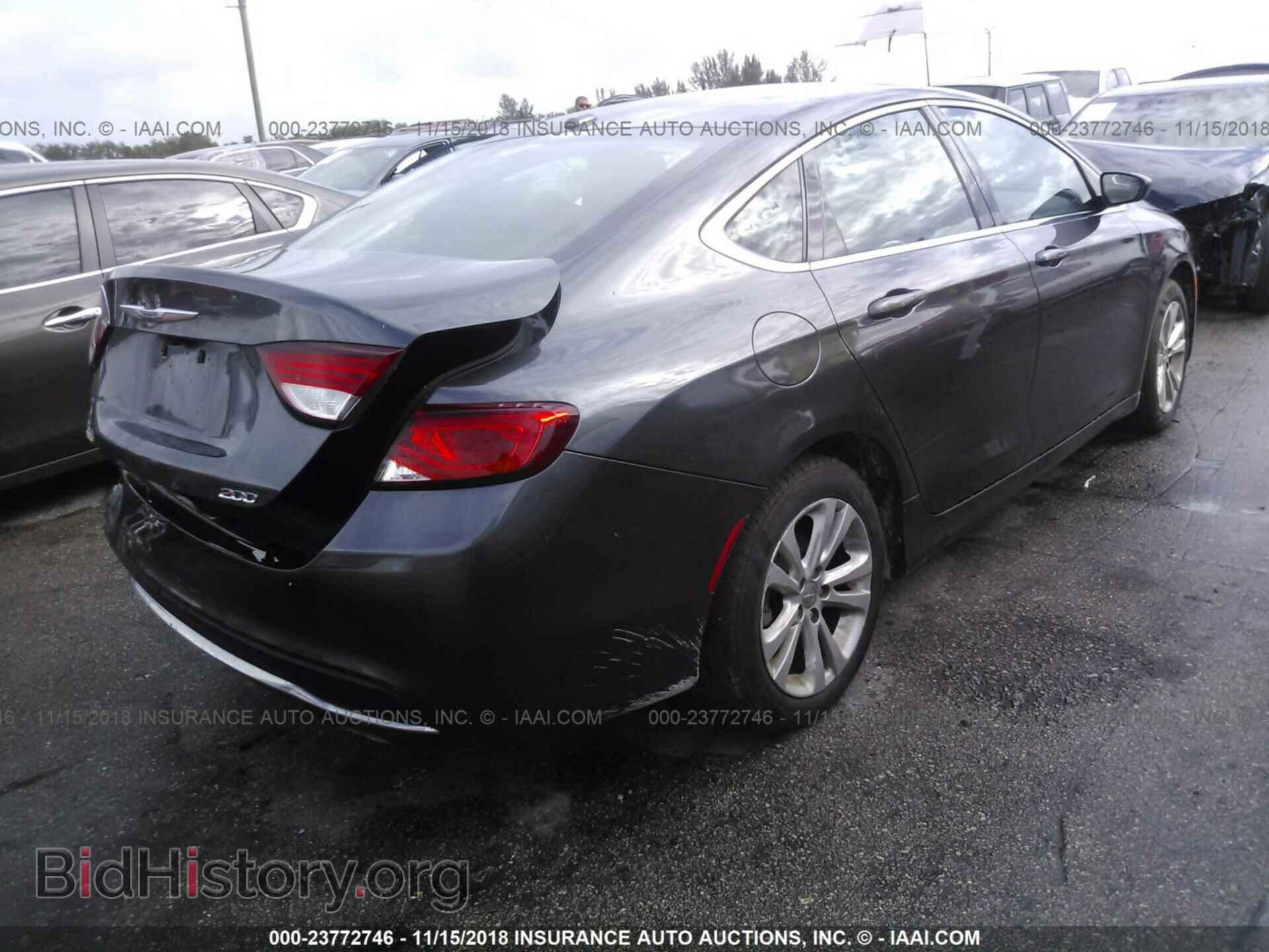 2015 CHRYSLER 200 - VIN: 1C3CCCAB2FN616708 - Фото 4