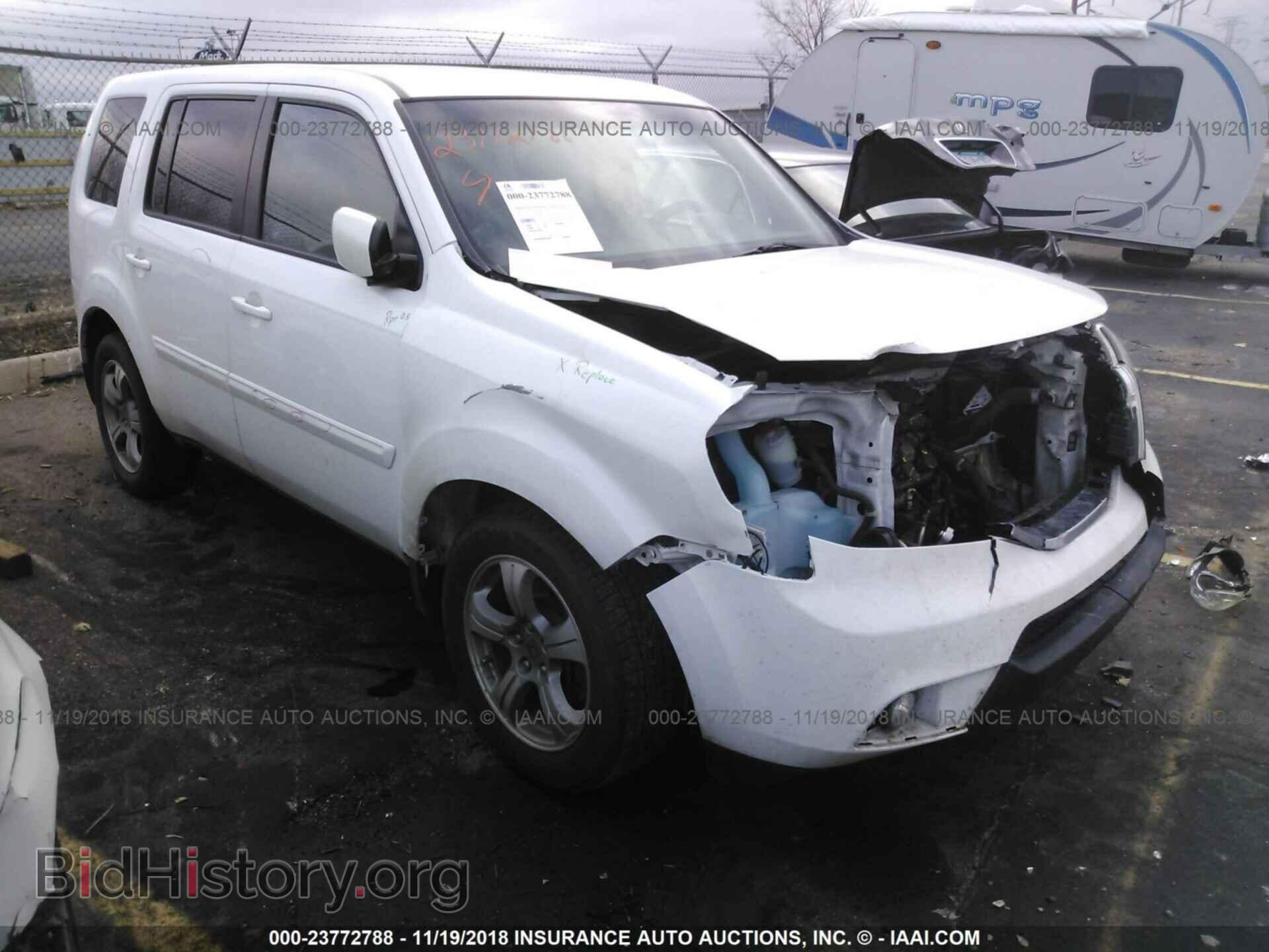 Фотография 5FNYF4H42CB086482 - Honda Pilot 2012