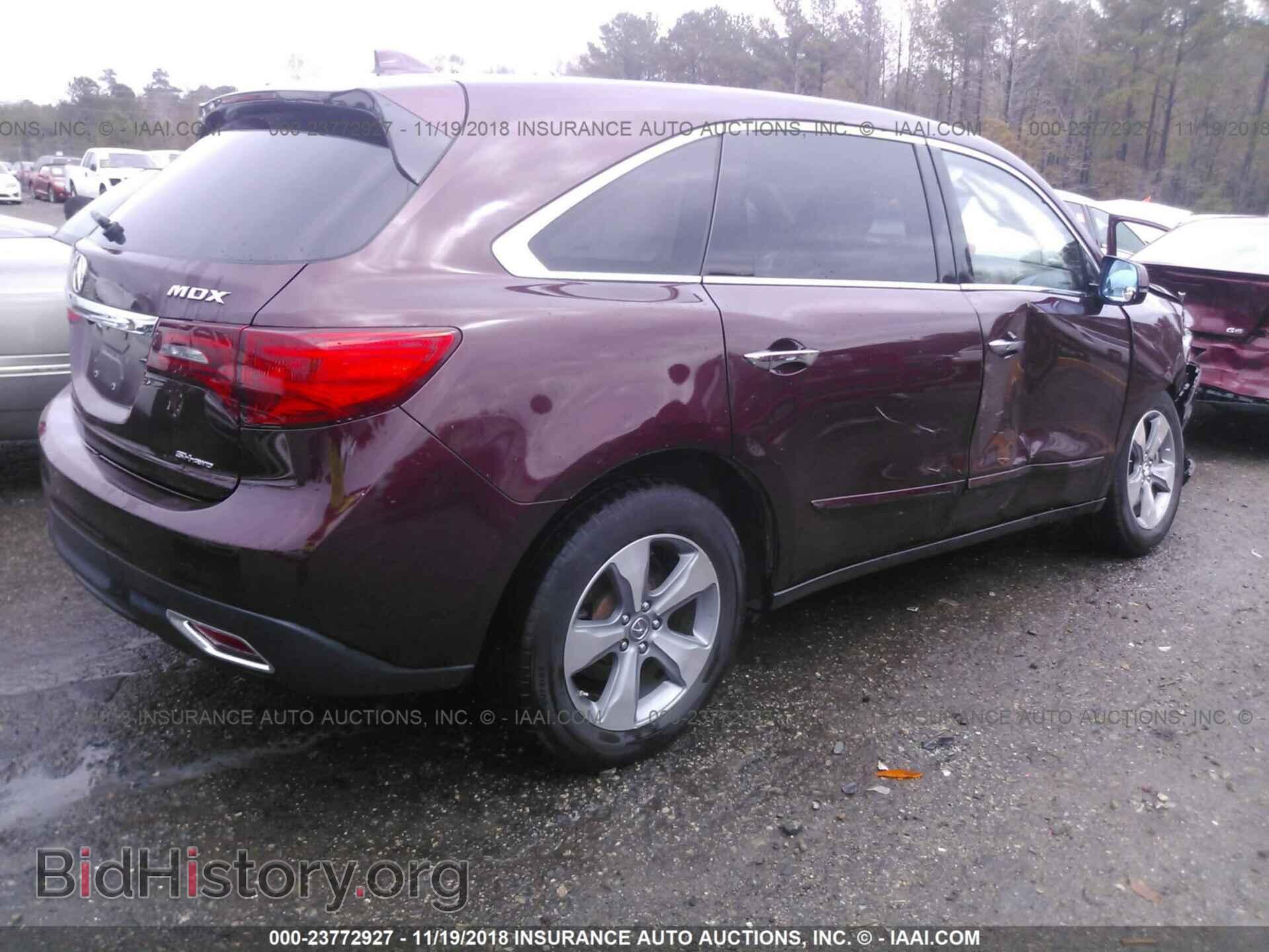 2014 ACURA MDX - VIN: 5FRYD4H22EB012940 - Фото 4