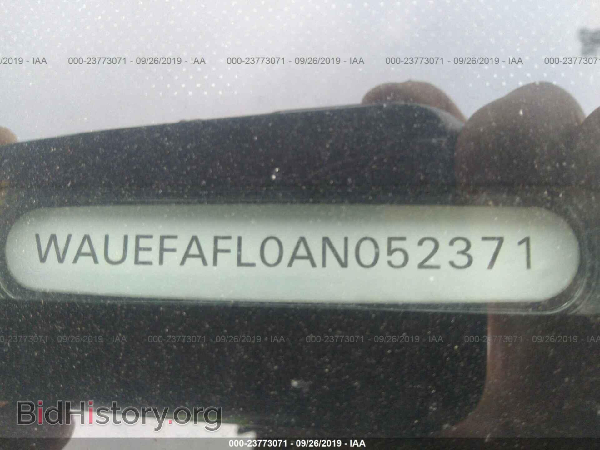 2010 AUDI A4 - VIN: WAUEFAFL0AN052371 - Фото 8