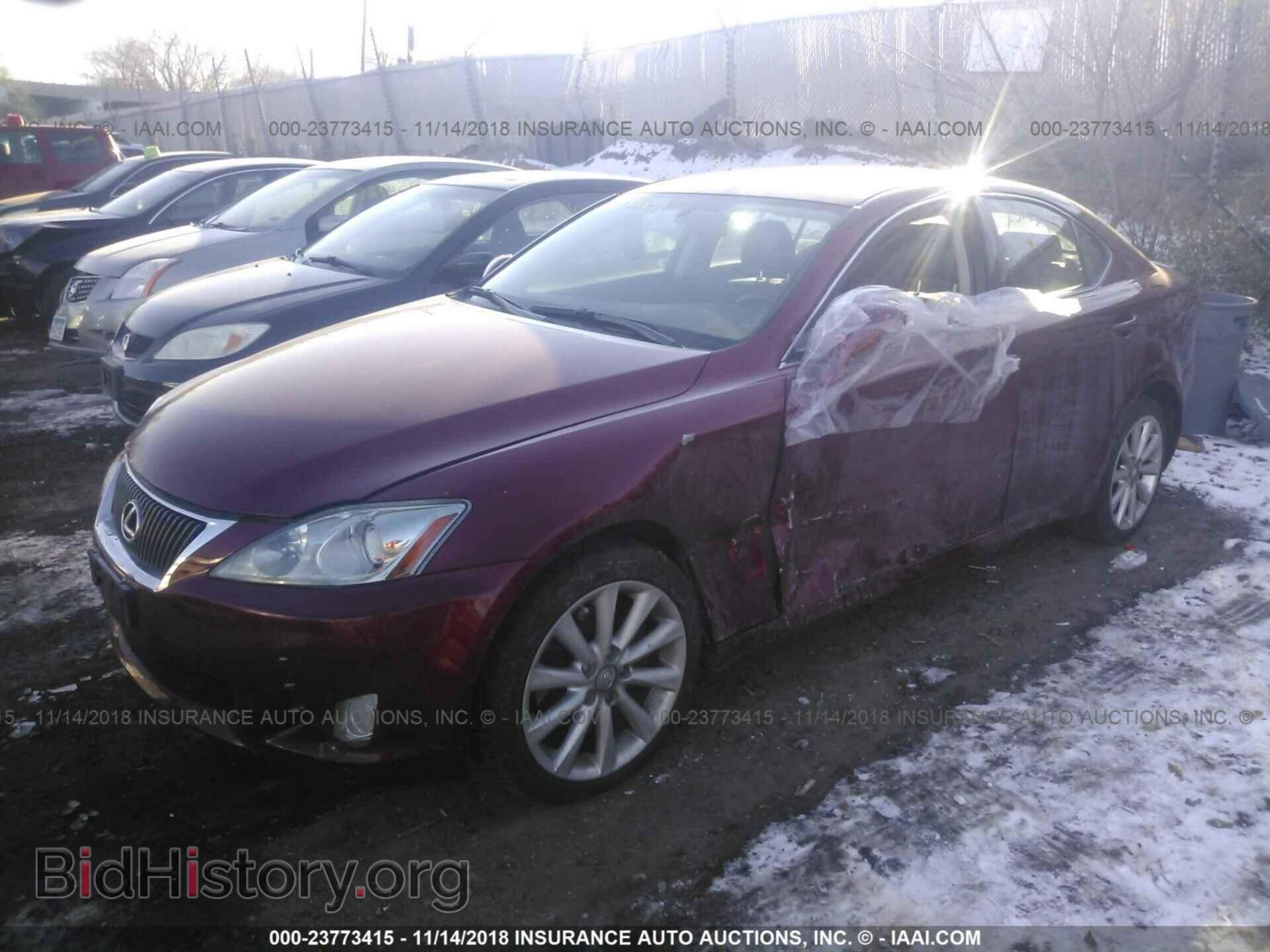 2009 LEXUS IS - VIN: JTHCK262492030548 - Фото 2