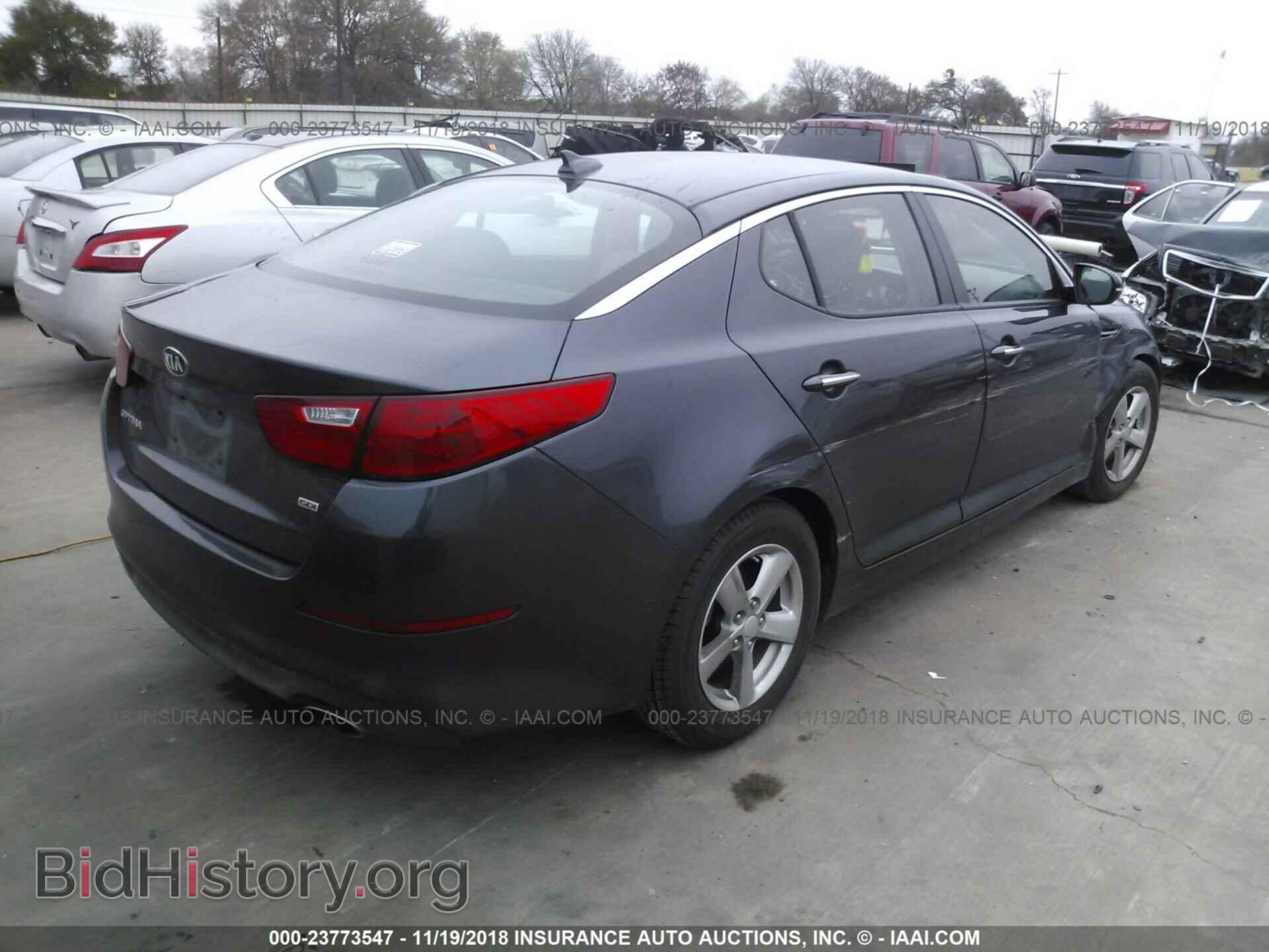 2015 KIA OPTIMA - VIN: KNAGM4A77F5633156 - Фото 4
