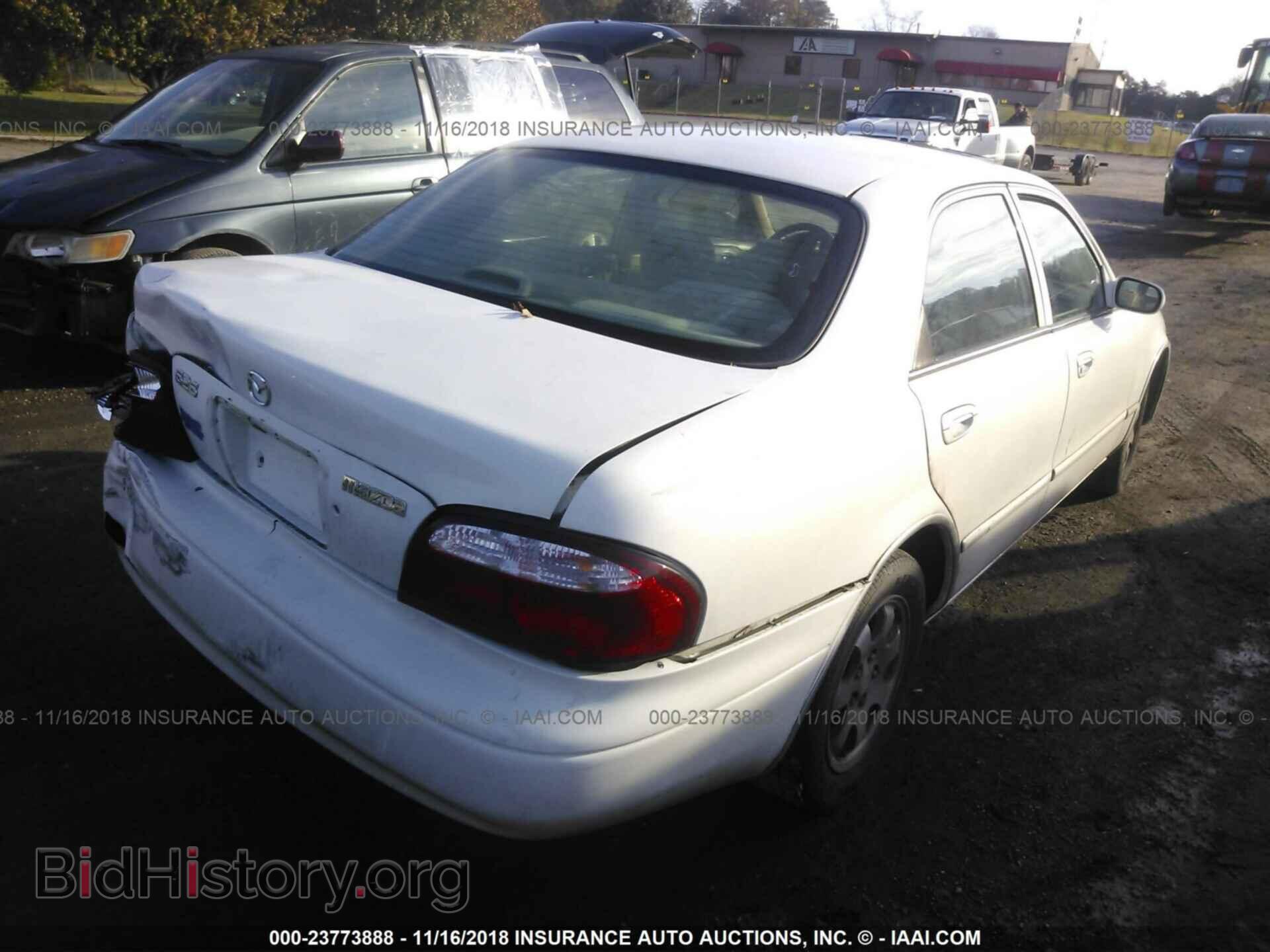 2002 MAZDA 626 - VIN: 1YVGF22CX25263192 - Фото 4