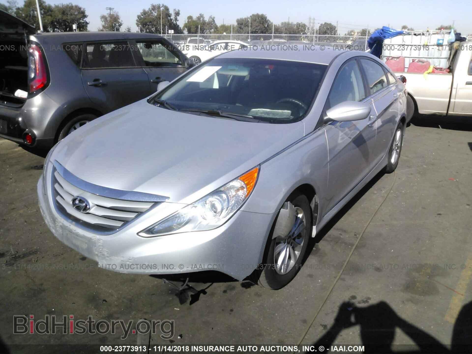 2014 HYUNDAI SONATA - VIN: 5NPEB4AC9EH921675 - Фото 2