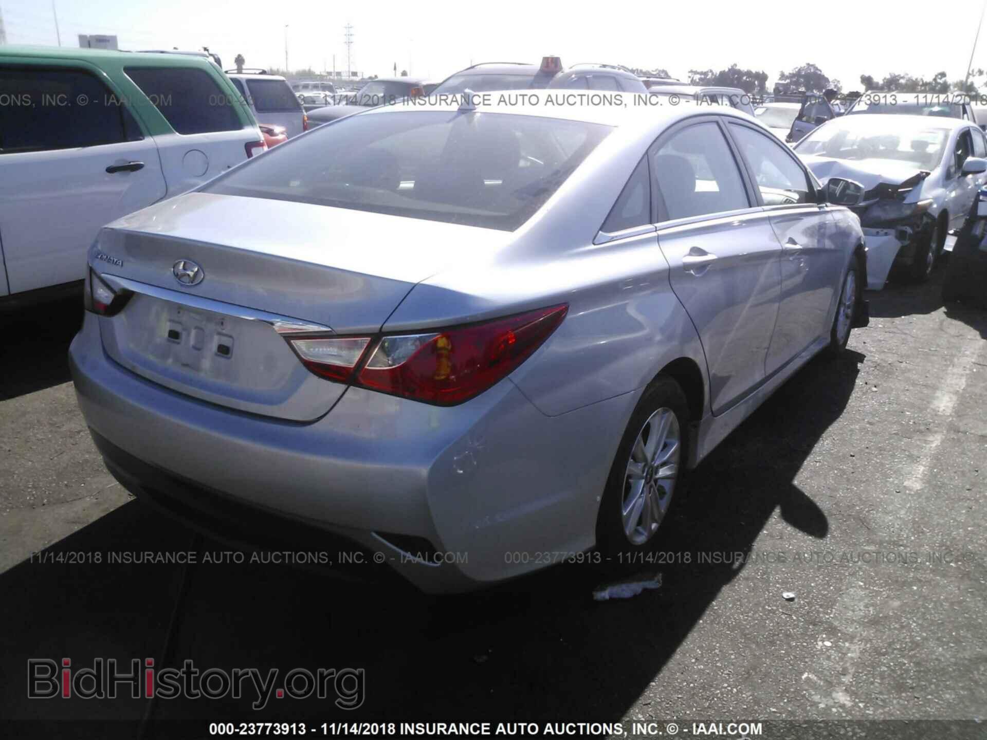 2014 HYUNDAI SONATA - VIN: 5NPEB4AC9EH921675 - Фото 4