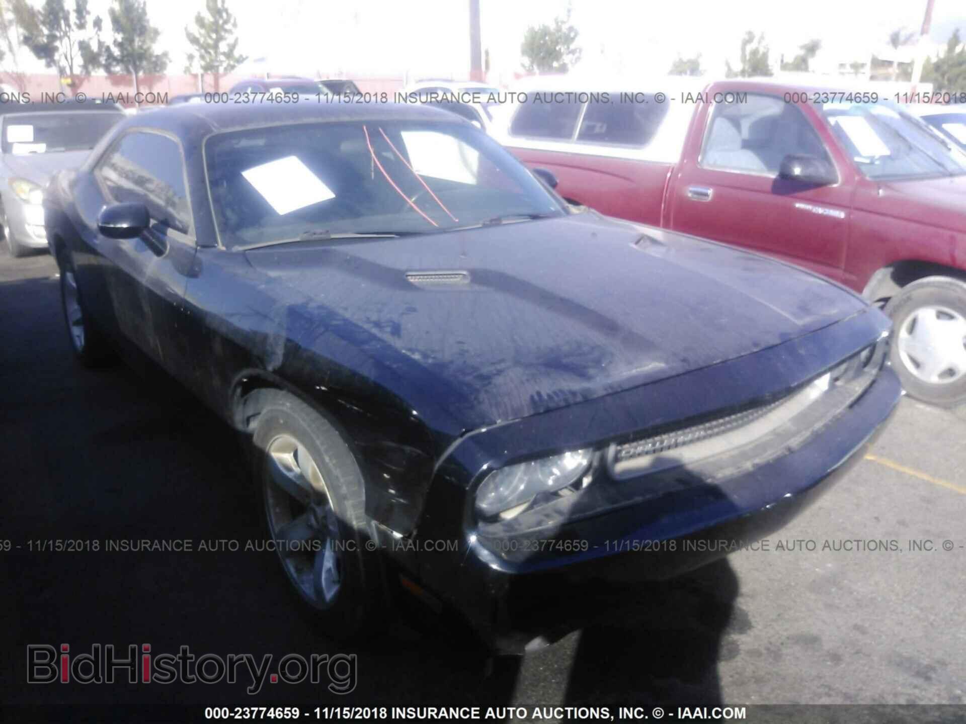 Photo 2C3CDYAG5CH127830 - Dodge Challenger 2012