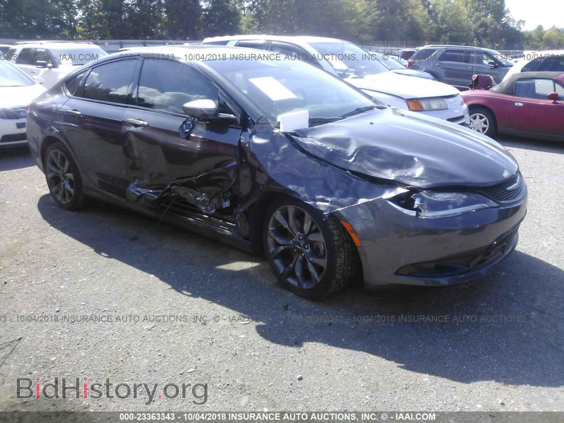 Фотография 1C3CCCBG1GN121296 - CHRYSLER 200 2016