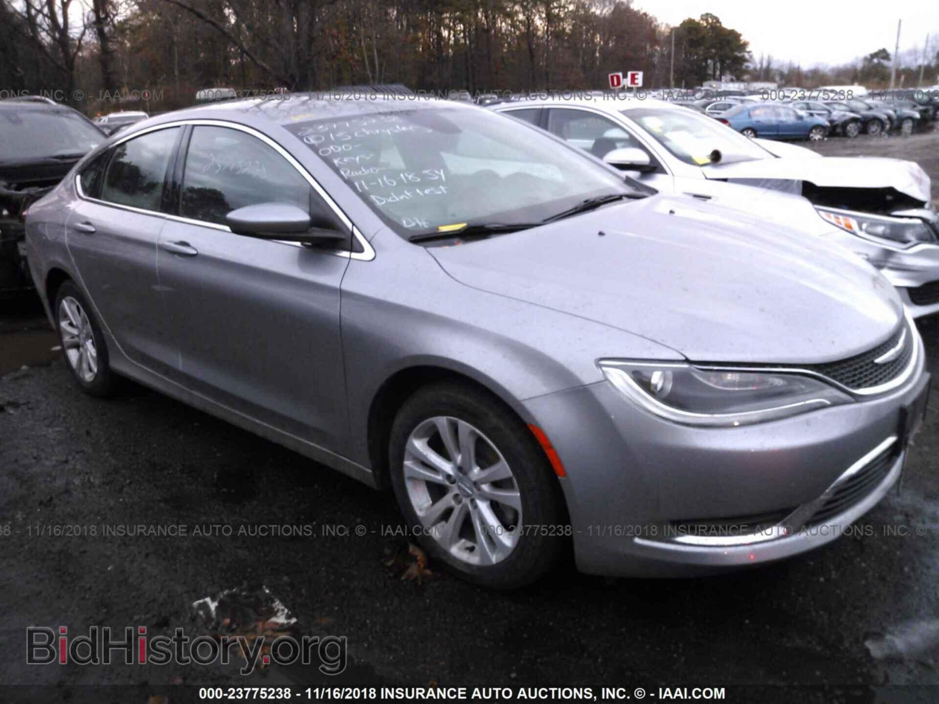 Фотография 1C3CCCAB1FN538258 - Chrysler 200 2015