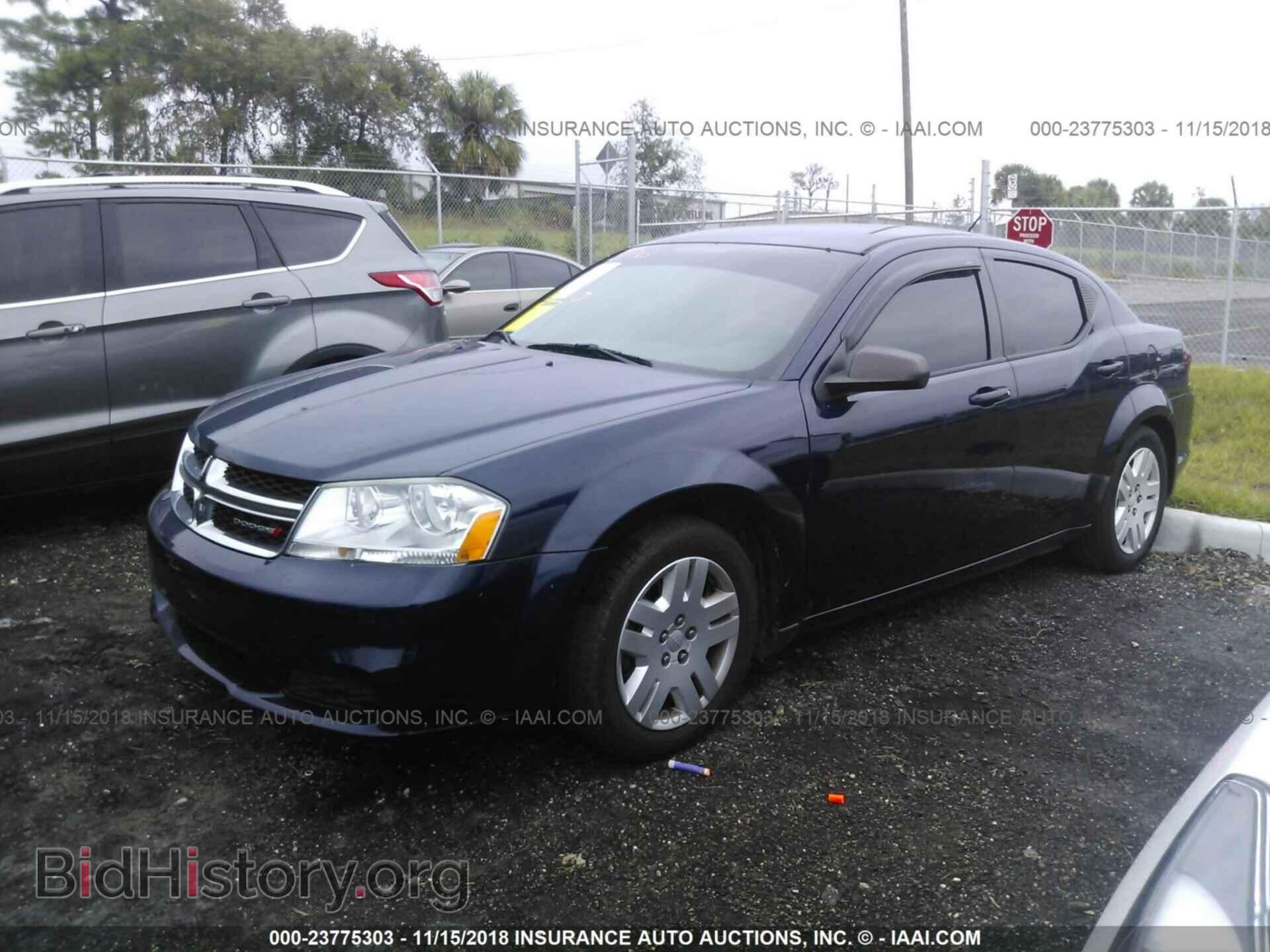 2014 Dodge Avenger - VIN: 1C3CDZAB3EN169871 - Фото 2