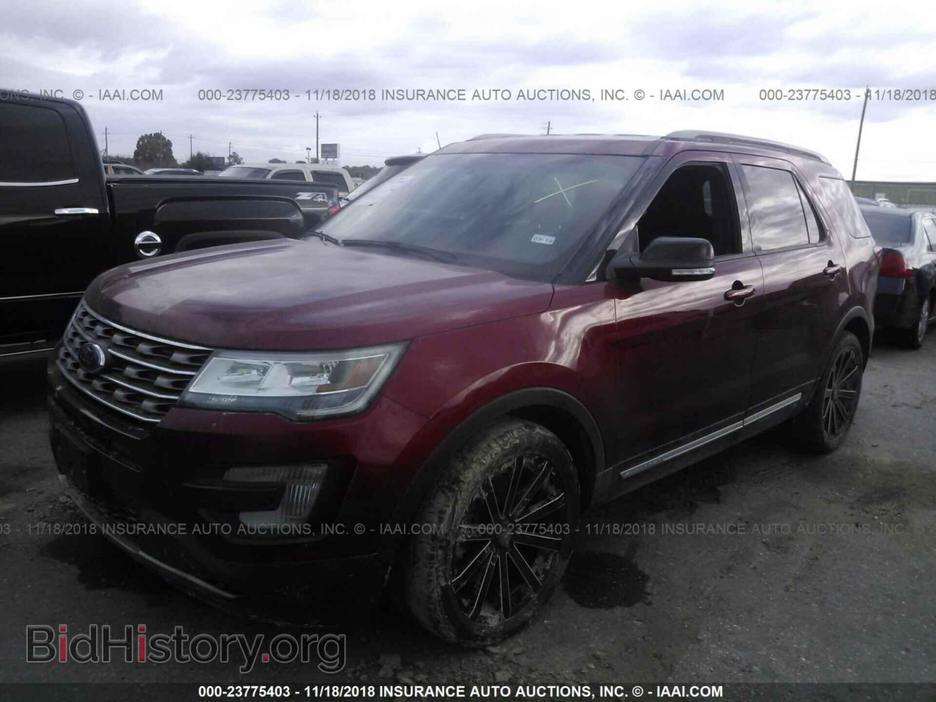 2017 FORD EXPLORER - VIN: 1FM5K7D87HGA68965 - Фото 2