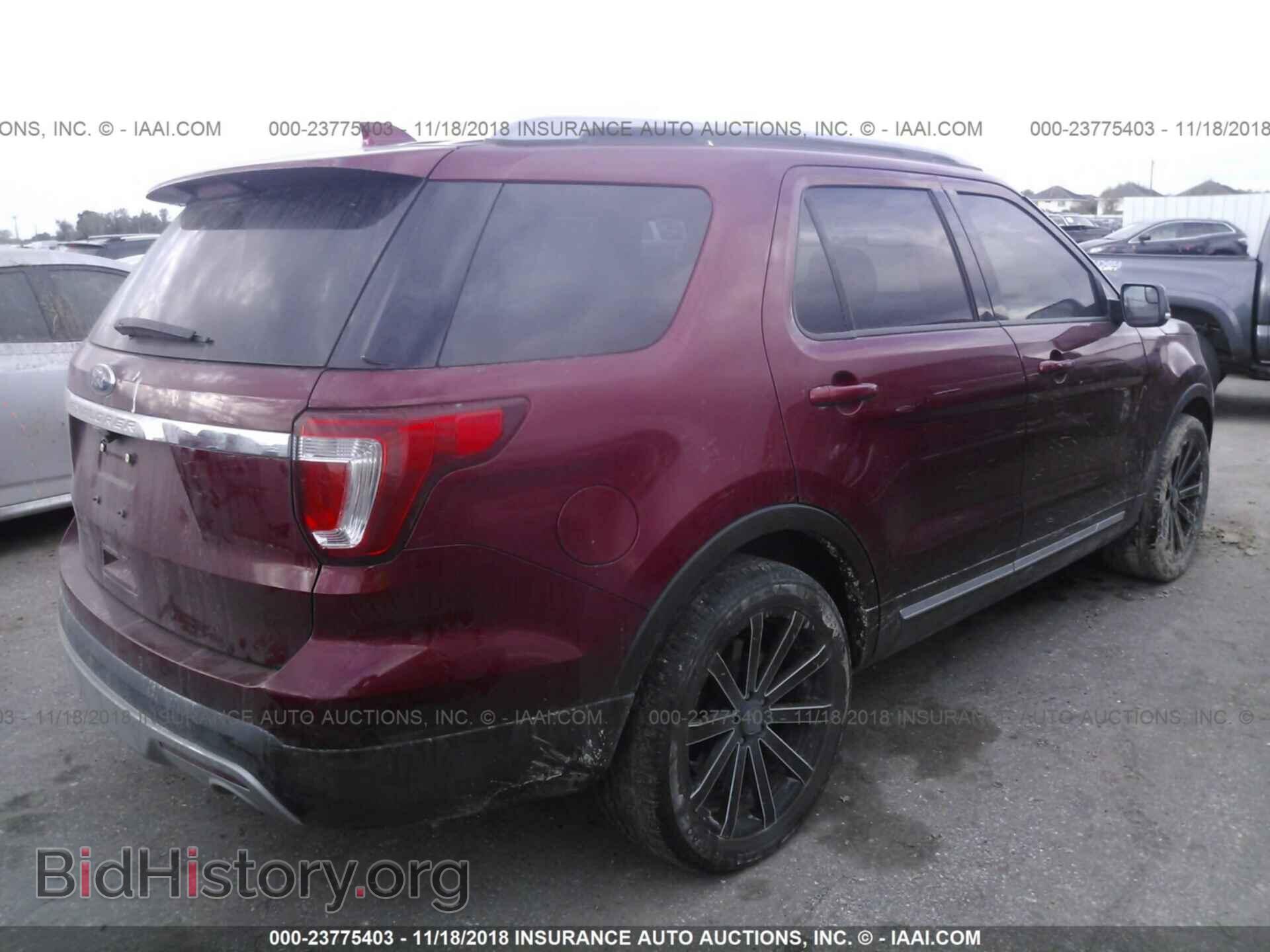 2017 FORD EXPLORER - VIN: 1FM5K7D87HGA68965 - Фото 4