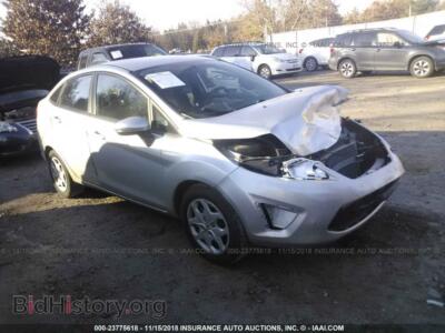2013 Ford FIESTA, black — VIN 3FADP4BJ8DM224376, IAAI