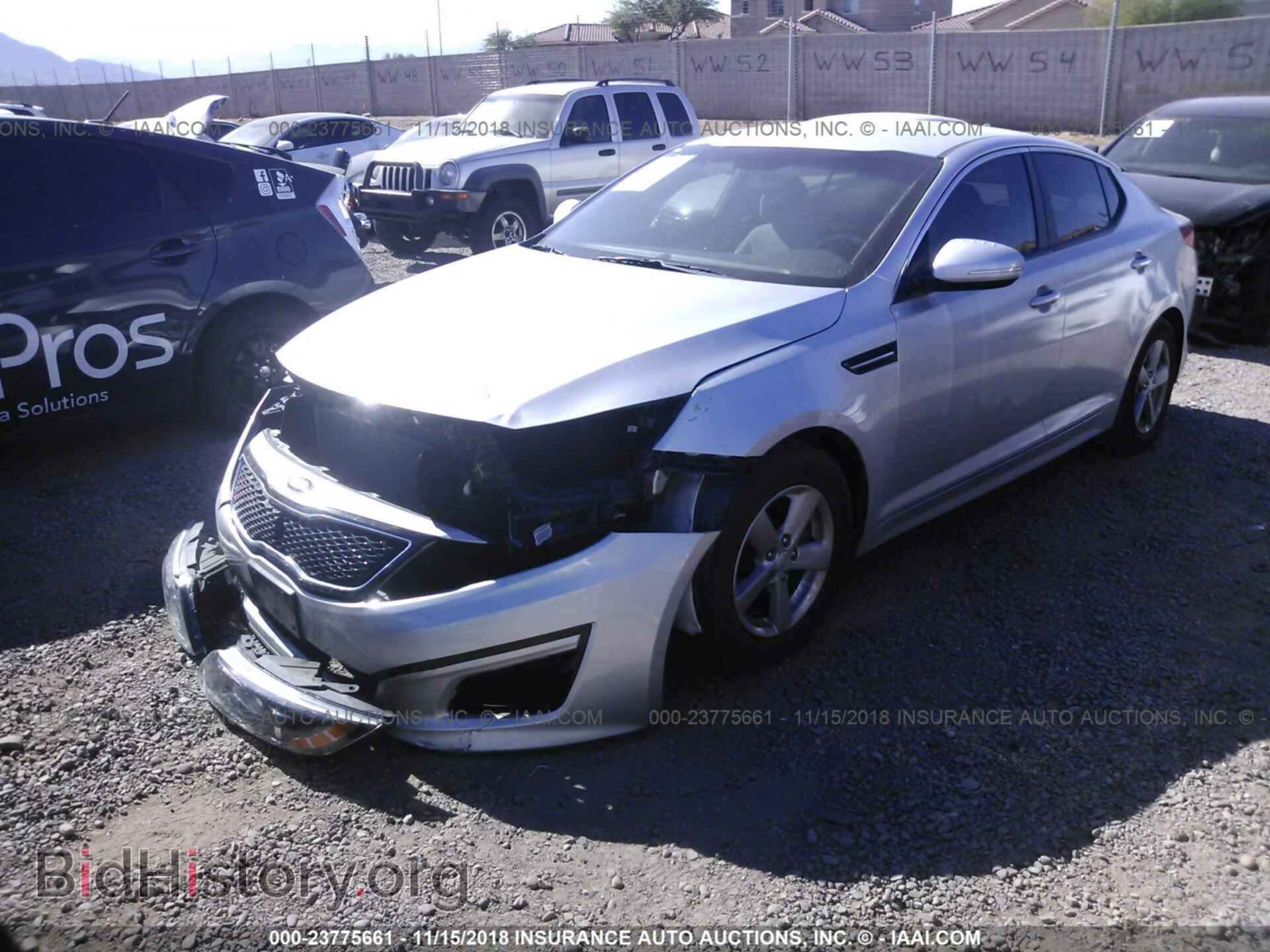 2015 Kia Optima - VIN: 5XXGM4A71FG430732 - Фото 2