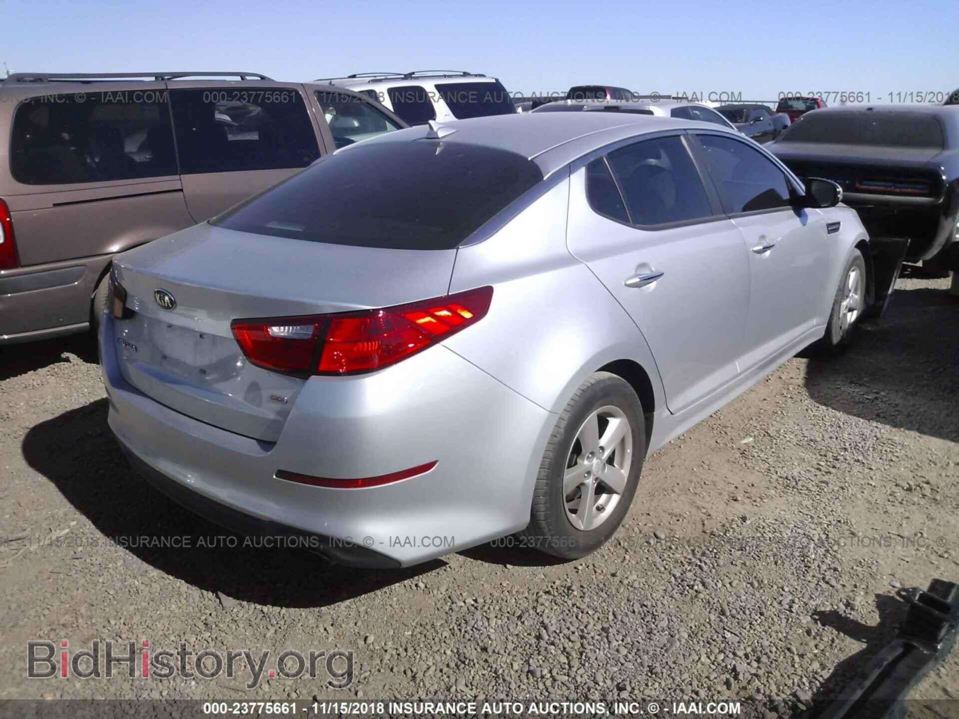 2015 Kia Optima - VIN: 5XXGM4A71FG430732 - Фото 4