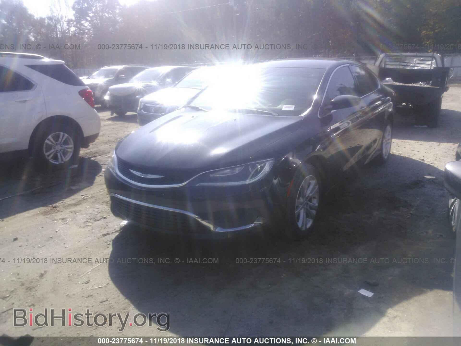 2015 Chrysler 200 - VIN: 1C3CCCAB7FN688875 - Photo 2