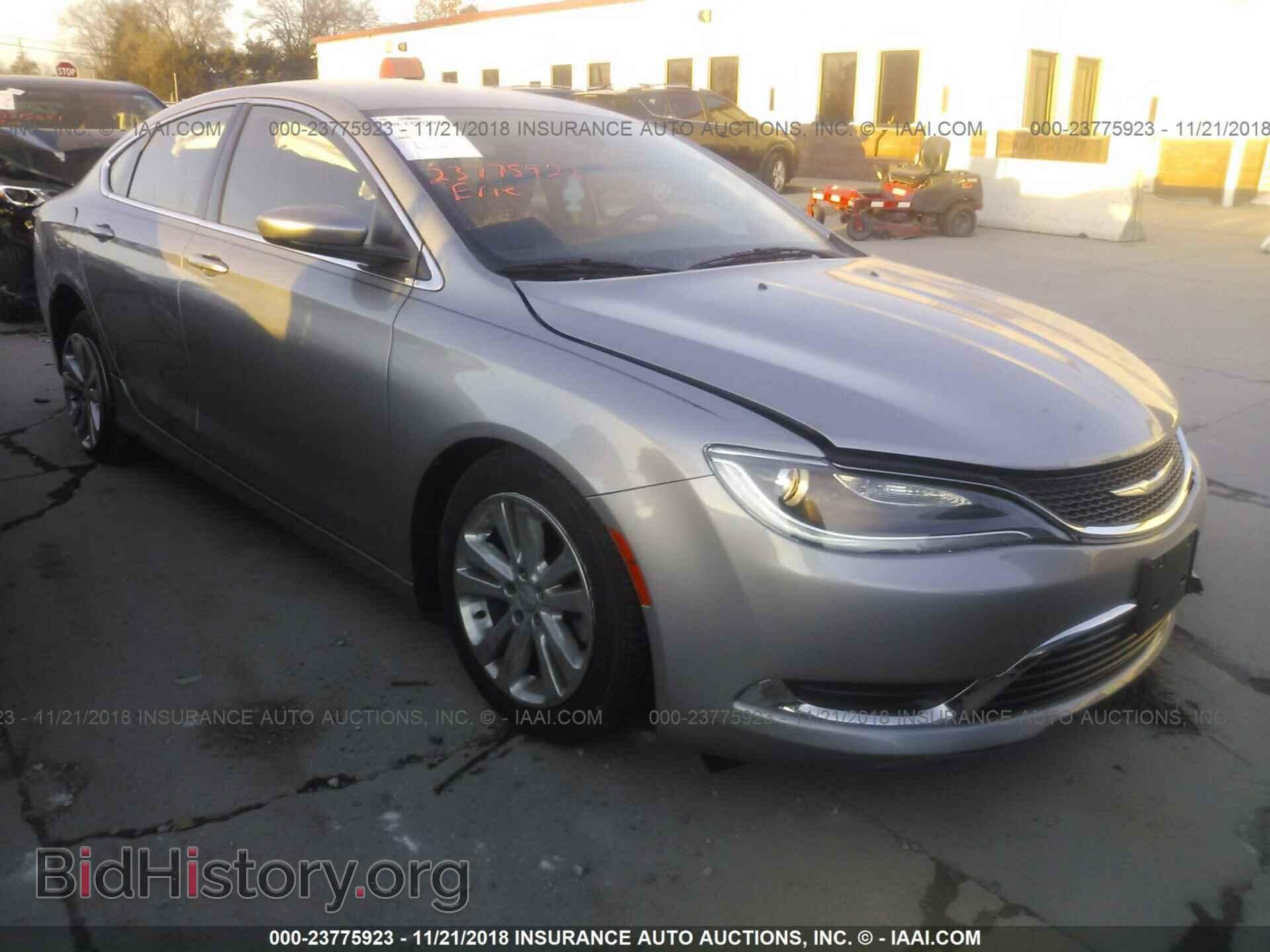 Photo 1C3CCCAB1FN569865 - CHRYSLER 200 2015