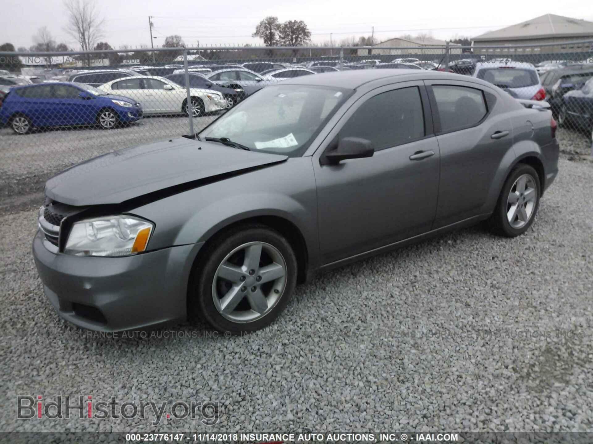 2013 Dodge Avenger - VIN: 1C3CDZAB4DN544522 - Фото 2