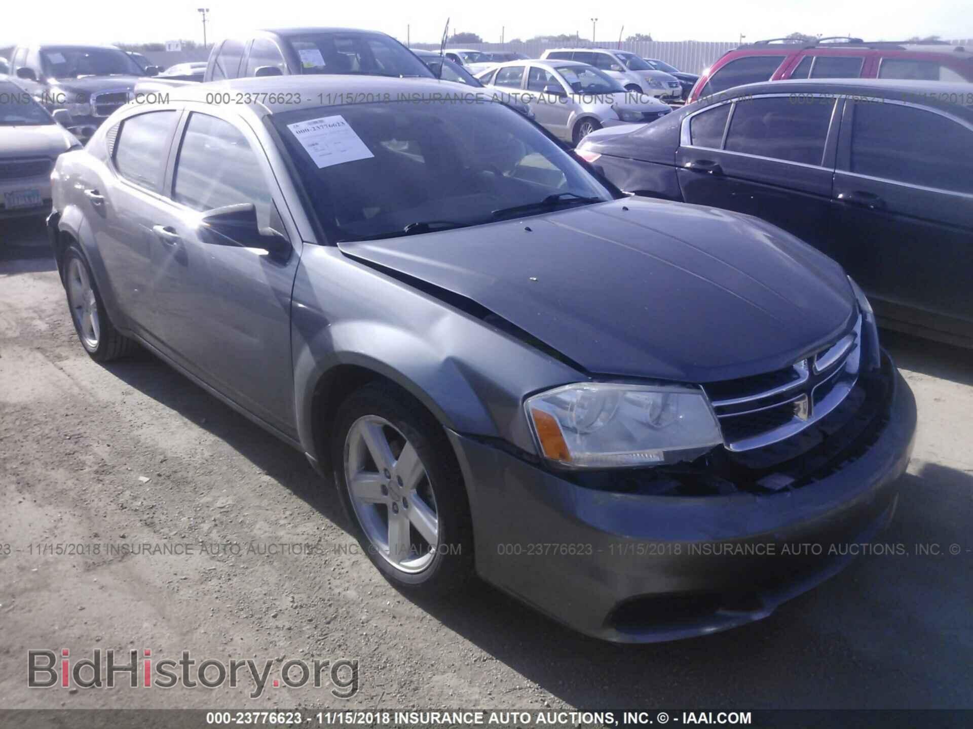 Фотография 1C3CDZAB8DN708564 - DODGE AVENGER 2013