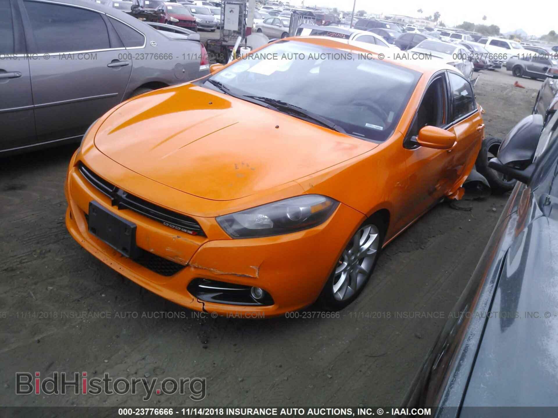 2013 DODGE DART - VIN: 1C3CDFBA4DD338420 - Фото 2
